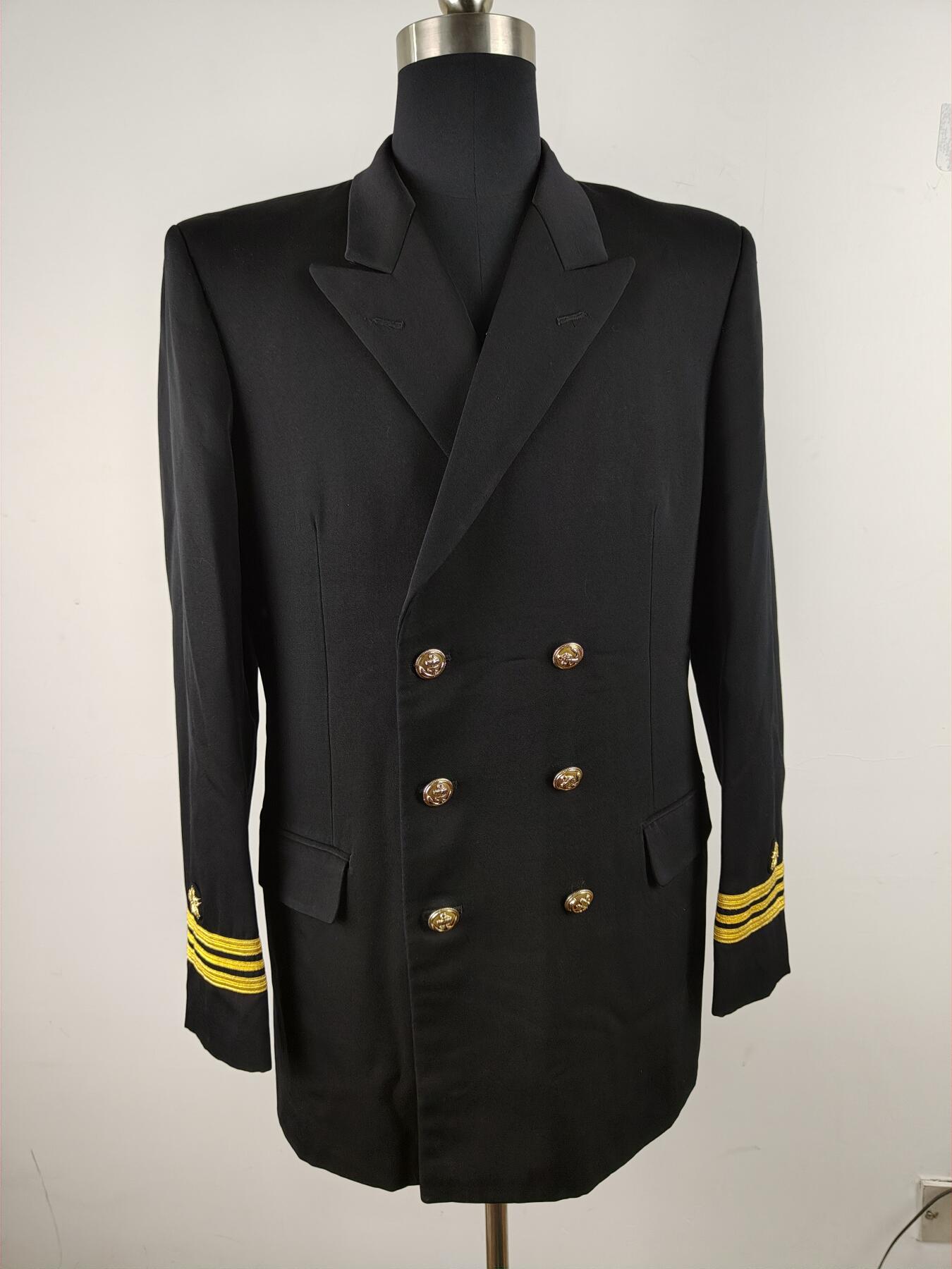 全场0元起拍 第166期 咸鱼国勋章拍卖专场 6月19日（周三）下午6：00开始 稀少大码 日本海自干部常服上衣+ 三佐阶级 胸围106 肩宽46 衣长81 袖长64