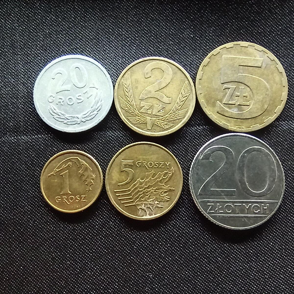 邮泉阁限时拍卖第十一场 各国硬币专场 波兰6枚