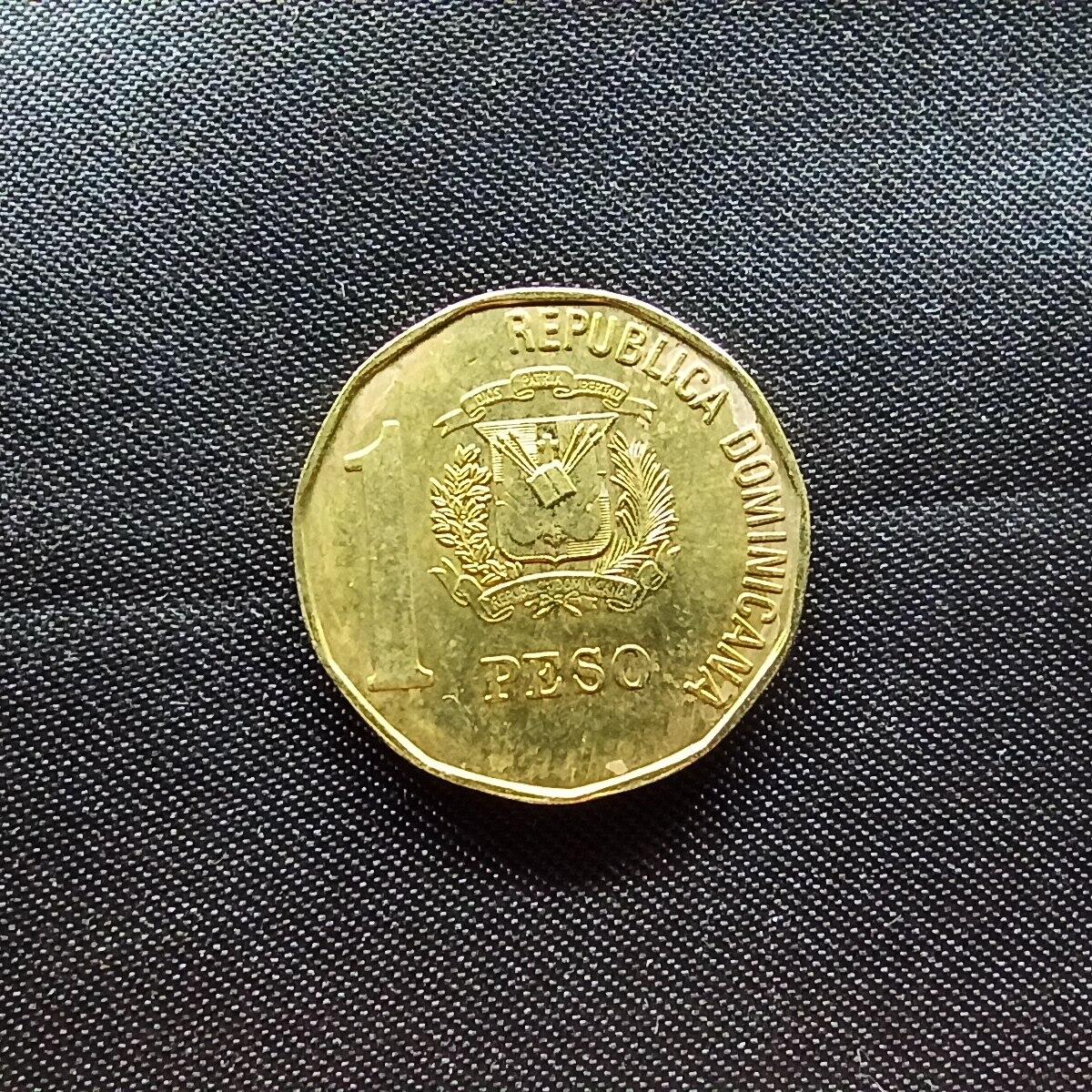 邮泉阁限时拍卖第十一场 各国硬币专场 多米尼加1992年1比索