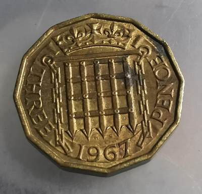 英国3便士 铜币 伊丽莎白二世 女王 硬币钱币 22mm 三便士 随机 - 英国3便士 铜币 伊丽莎白二世 女王 硬币钱币 22mm 三便士 随机