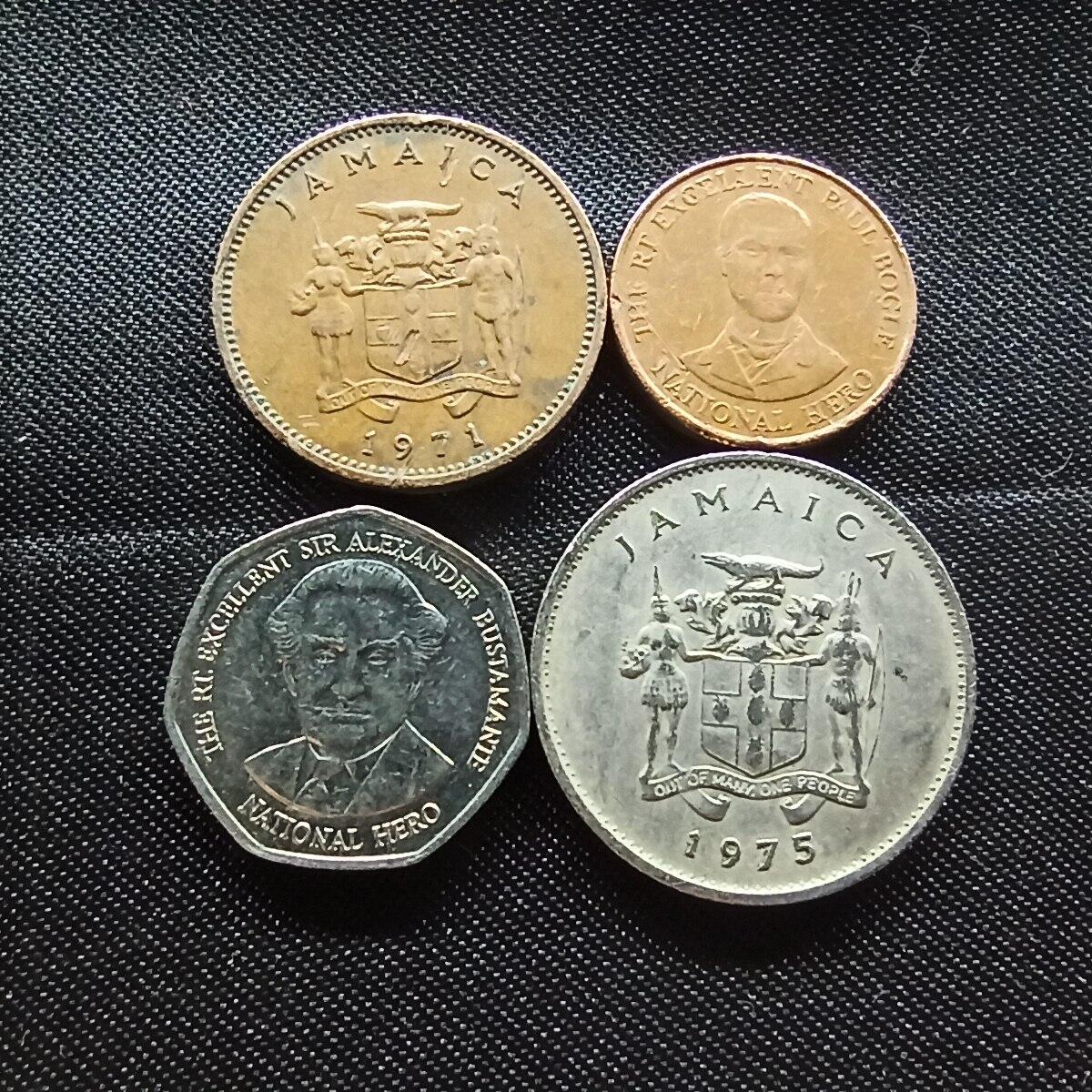 邮泉阁限时拍卖第十一场 各国硬币专场 牙买加4枚