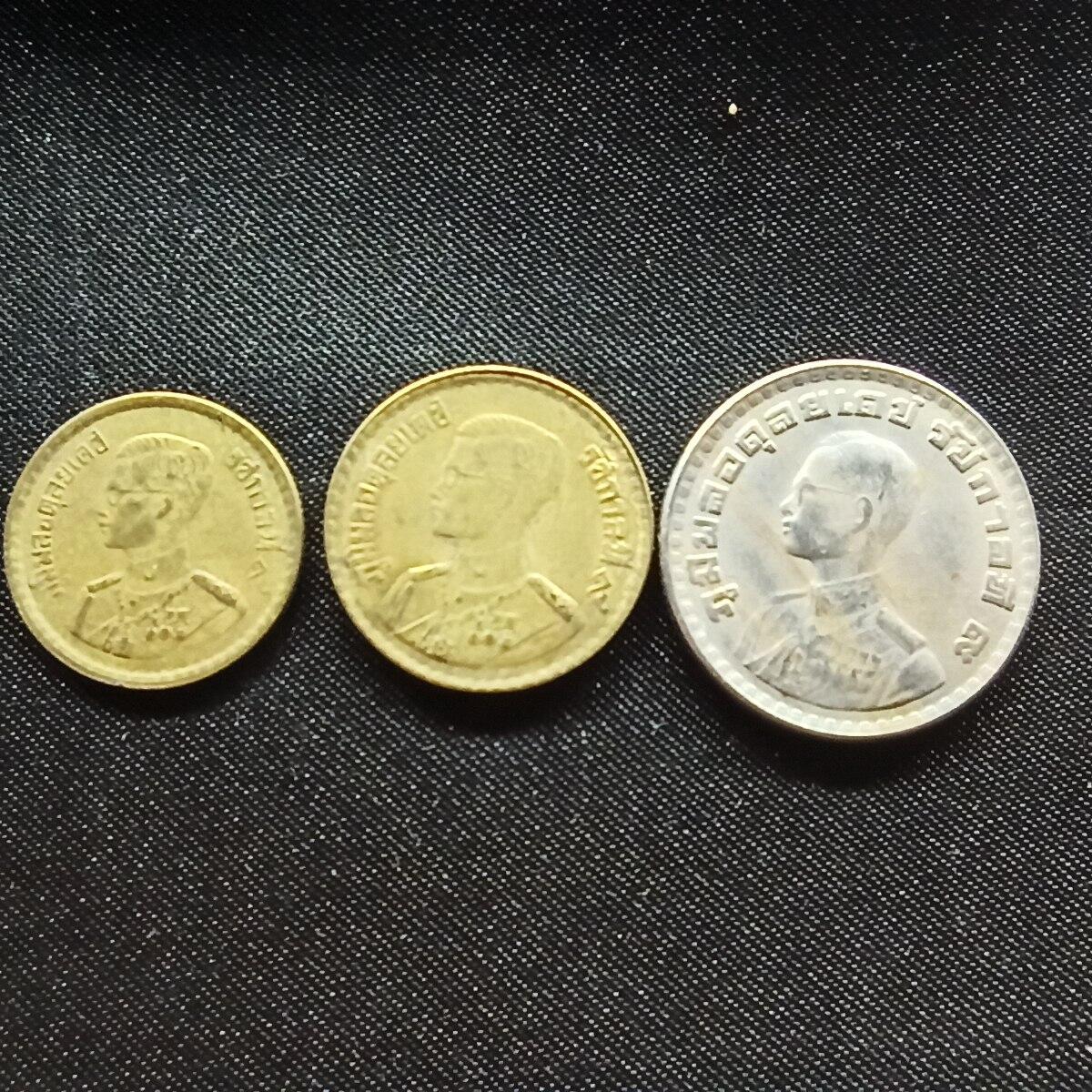 邮泉阁限时拍卖第十一场 各国硬币专场 泰国3枚