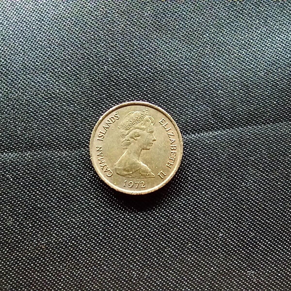 邮泉阁限时拍卖第十一场 各国硬币专场 加曼群岛1972年1分