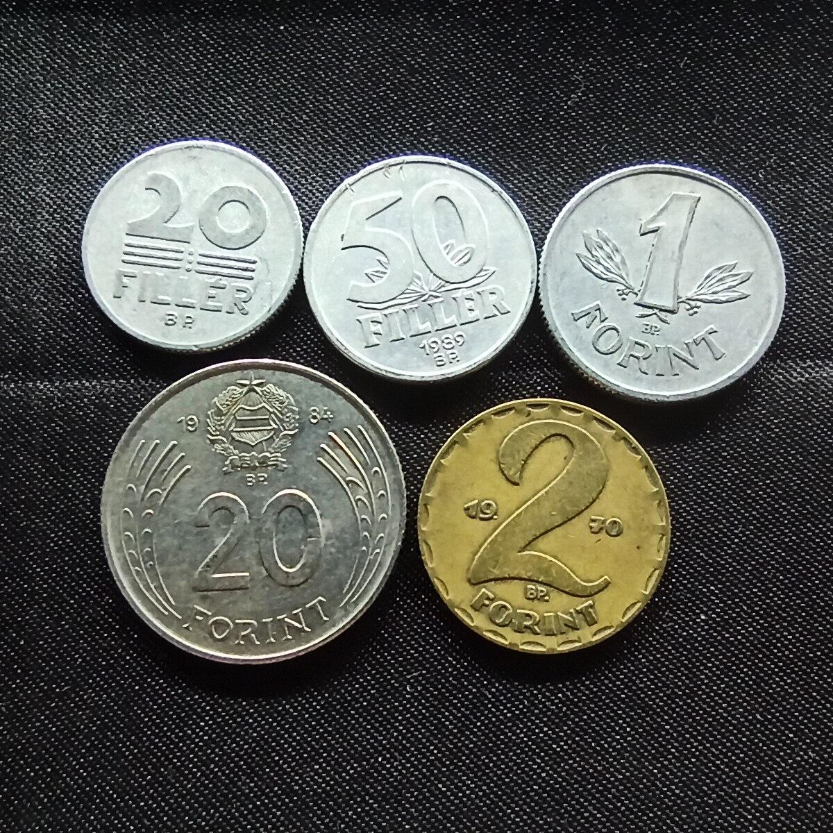 邮泉阁限时拍卖第十一场 各国硬币专场 匈牙利5枚