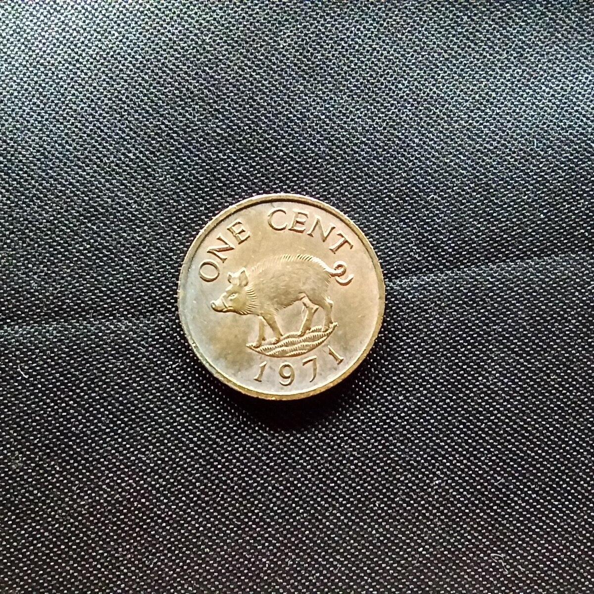 邮泉阁限时拍卖第十一场 各国硬币专场 百慕大1971年1分