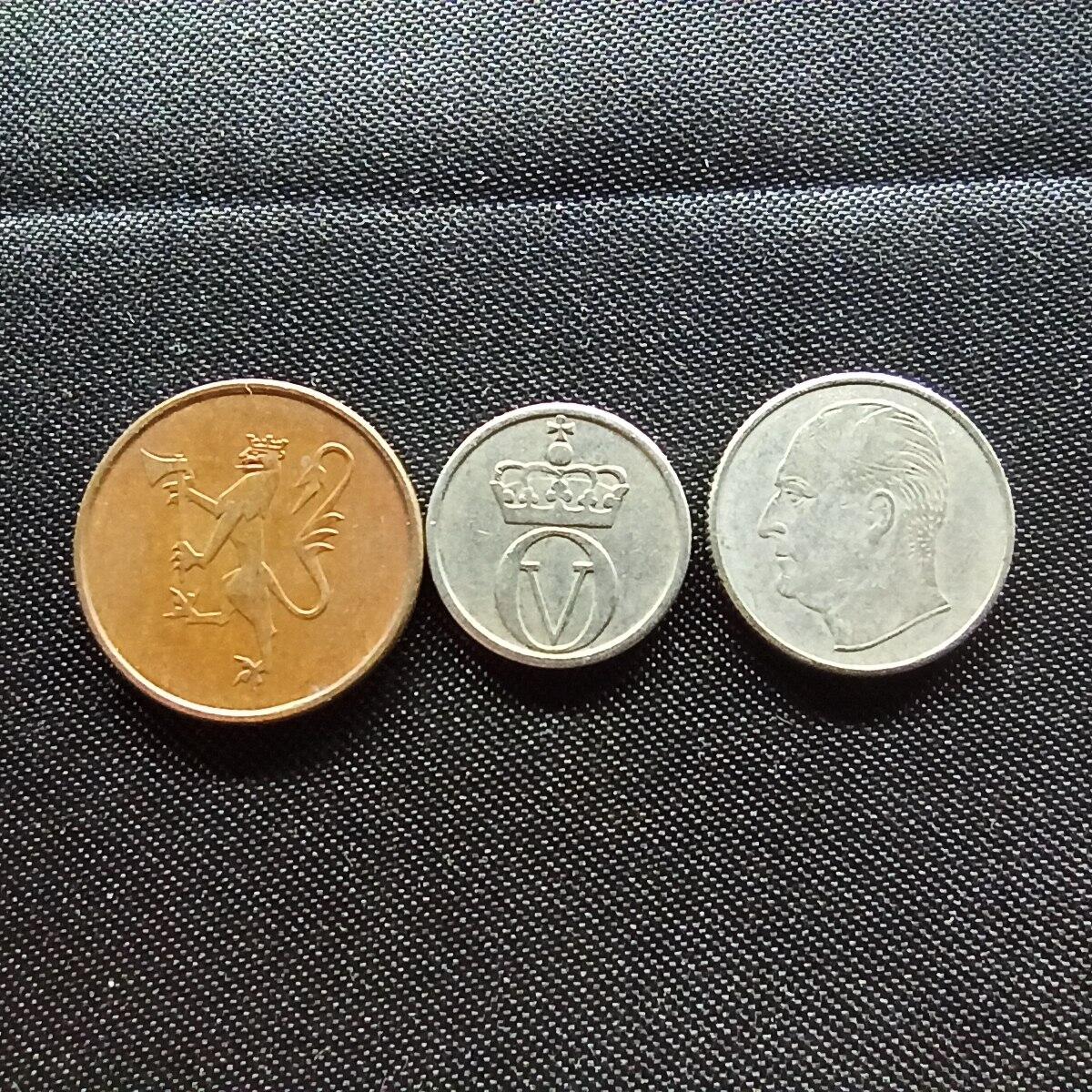 邮泉阁限时拍卖第十一场 各国硬币专场 挪威3枚