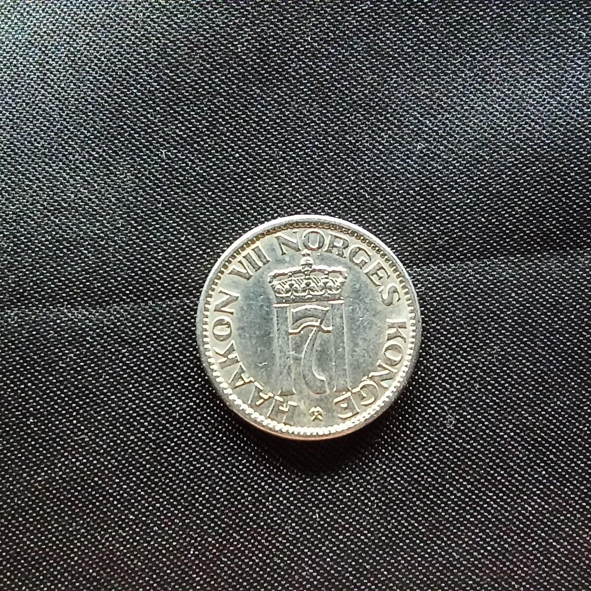 邮泉阁限时拍卖第十一场 各国硬币专场 挪威1953年50欧尔