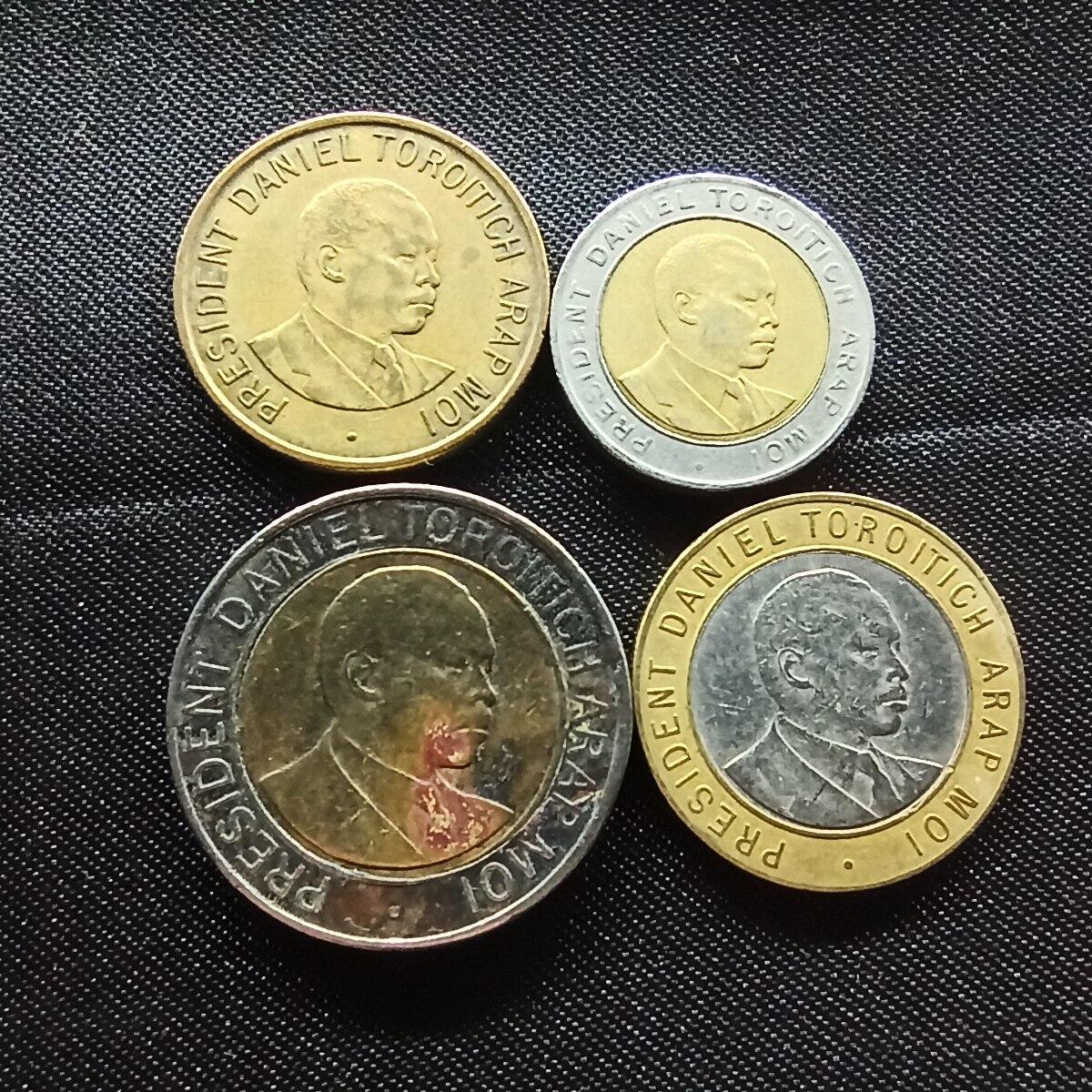 邮泉阁限时拍卖第十一场 各国硬币专场 肯尼亚4枚