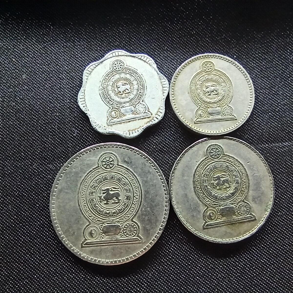 邮泉阁限时拍卖第十一场 各国硬币专场 斯里兰卡4枚