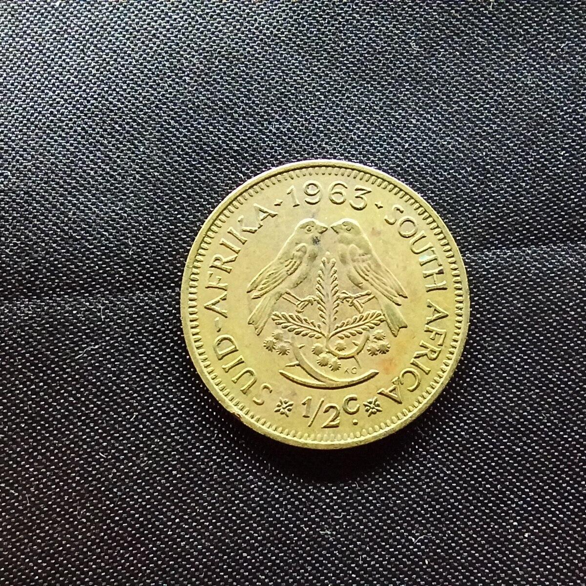 邮泉阁限时拍卖第十一场 各国硬币专场 南非1963年½分