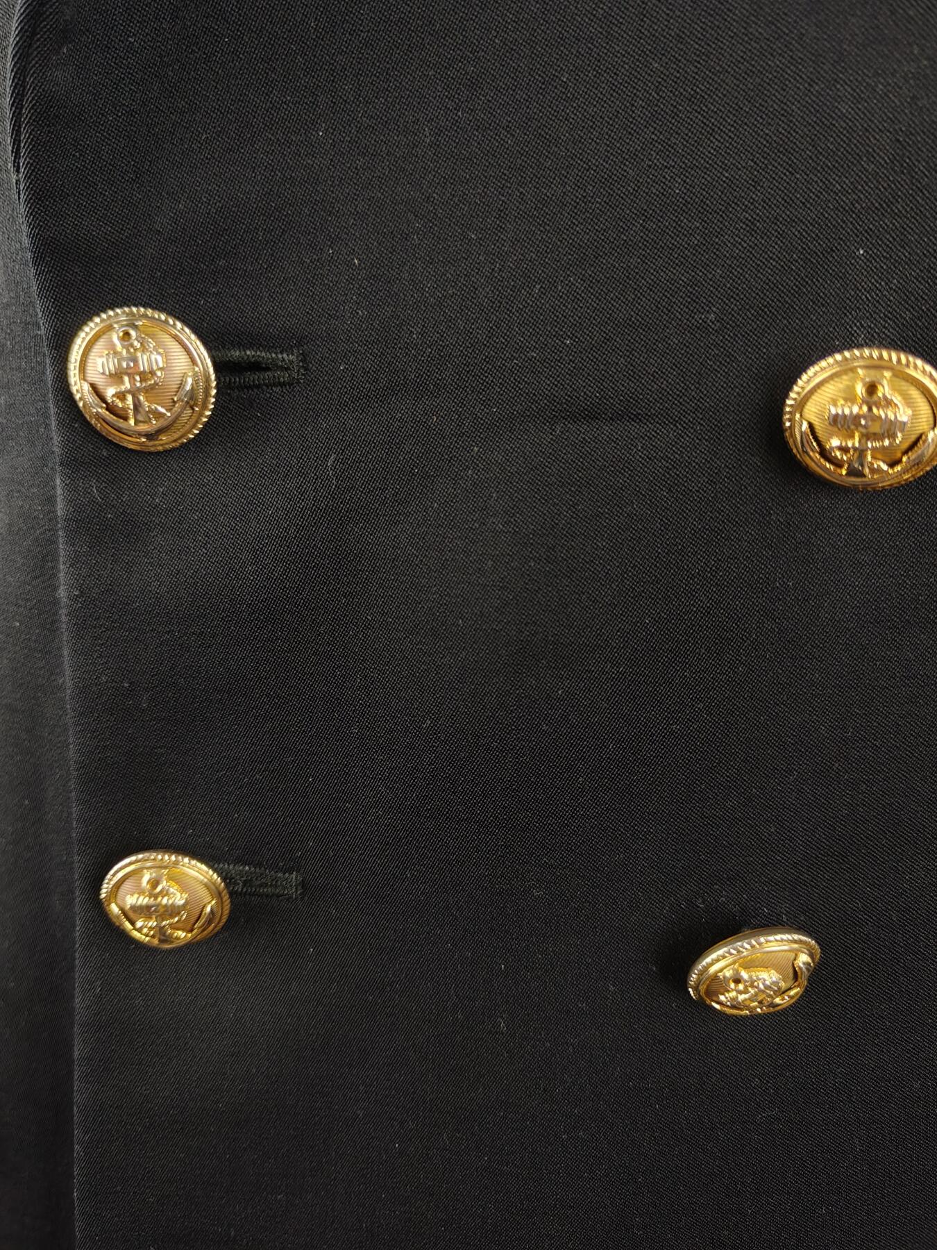 全场0元起拍 第166期 咸鱼国勋章拍卖专场 6月19日（周三）下午6：00开始 稀少大码 日本海自干部常服上衣+ 三佐阶级 胸围106 肩宽46 衣长81 袖长64