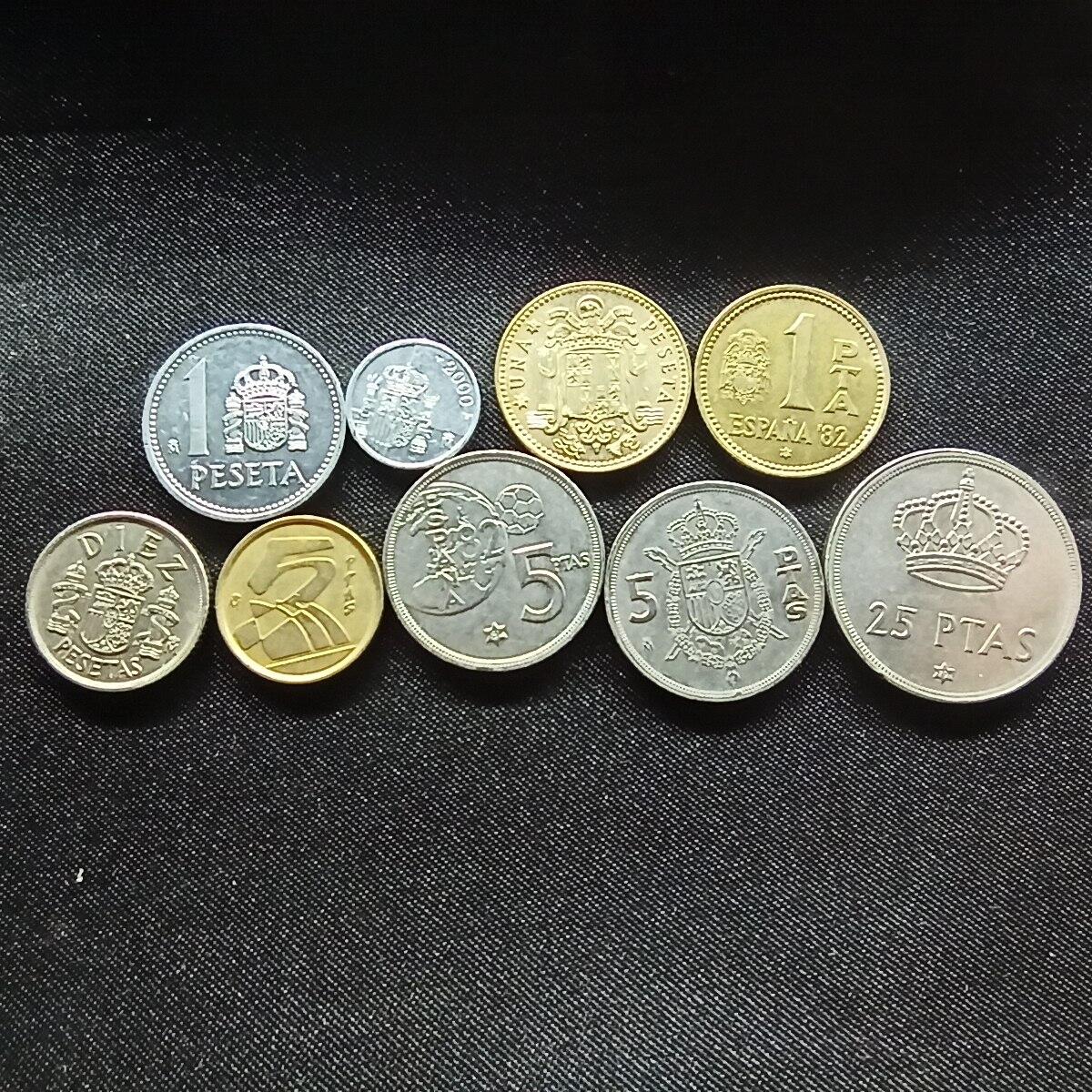 邮泉阁限时拍卖第十一场 各国硬币专场 西班牙9枚