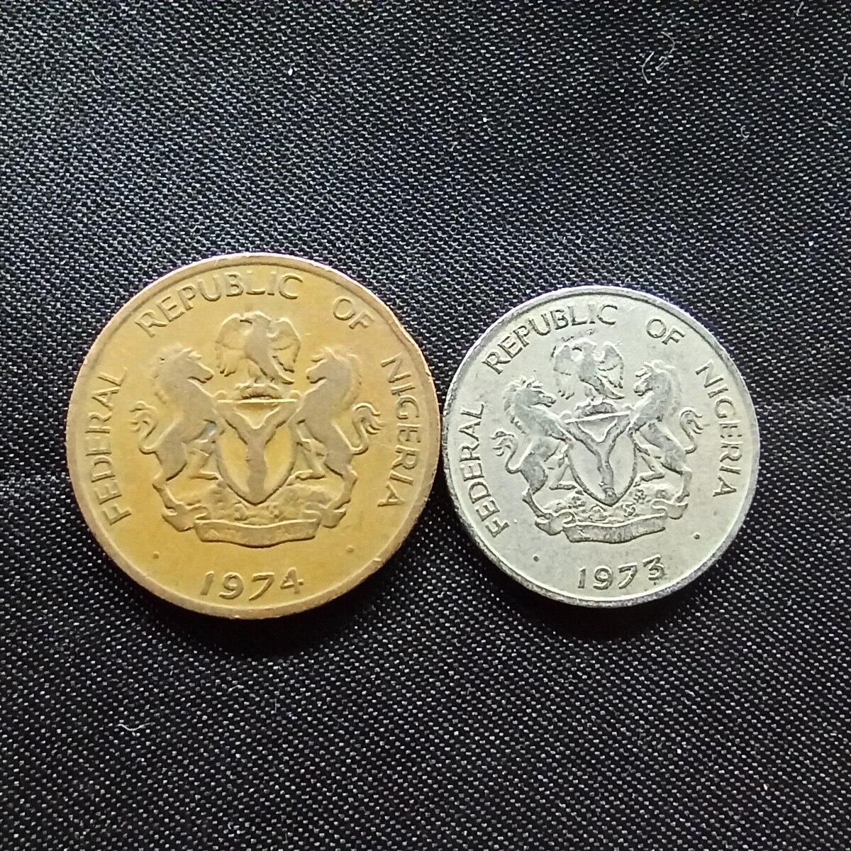 邮泉阁限时拍卖第十一场 各国硬币专场 尼日利亚2枚