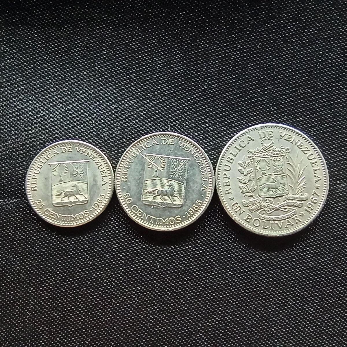 邮泉阁限时拍卖第十一场 各国硬币专场 委内瑞拉3枚