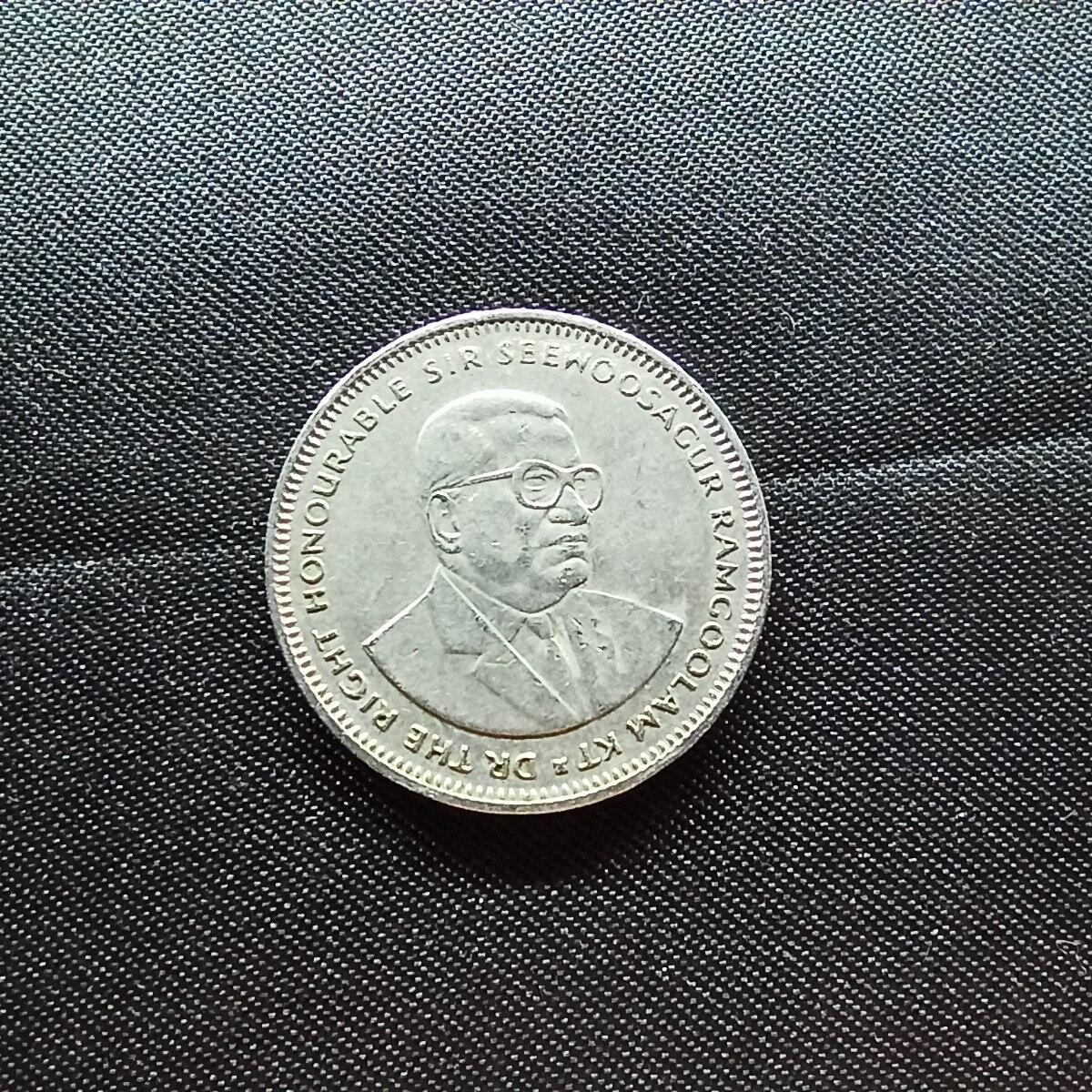 邮泉阁限时拍卖第十一场 各国硬币专场 毛里求斯1991年1卢比