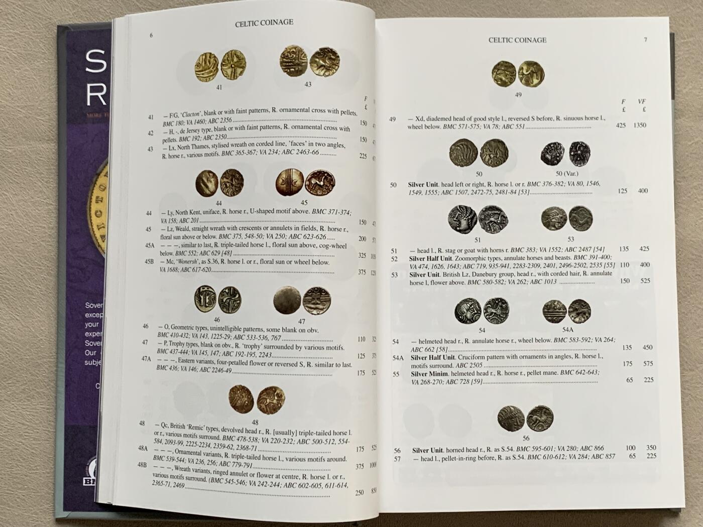 《竞宝斋》第280场- 周日，周一 ，周二3场连拍 （全场包邮） 2023版斯宾克英国钱币标准目录，评级公司的目录编号来源之一，收录从公元前150年-1971年间的英国钱币