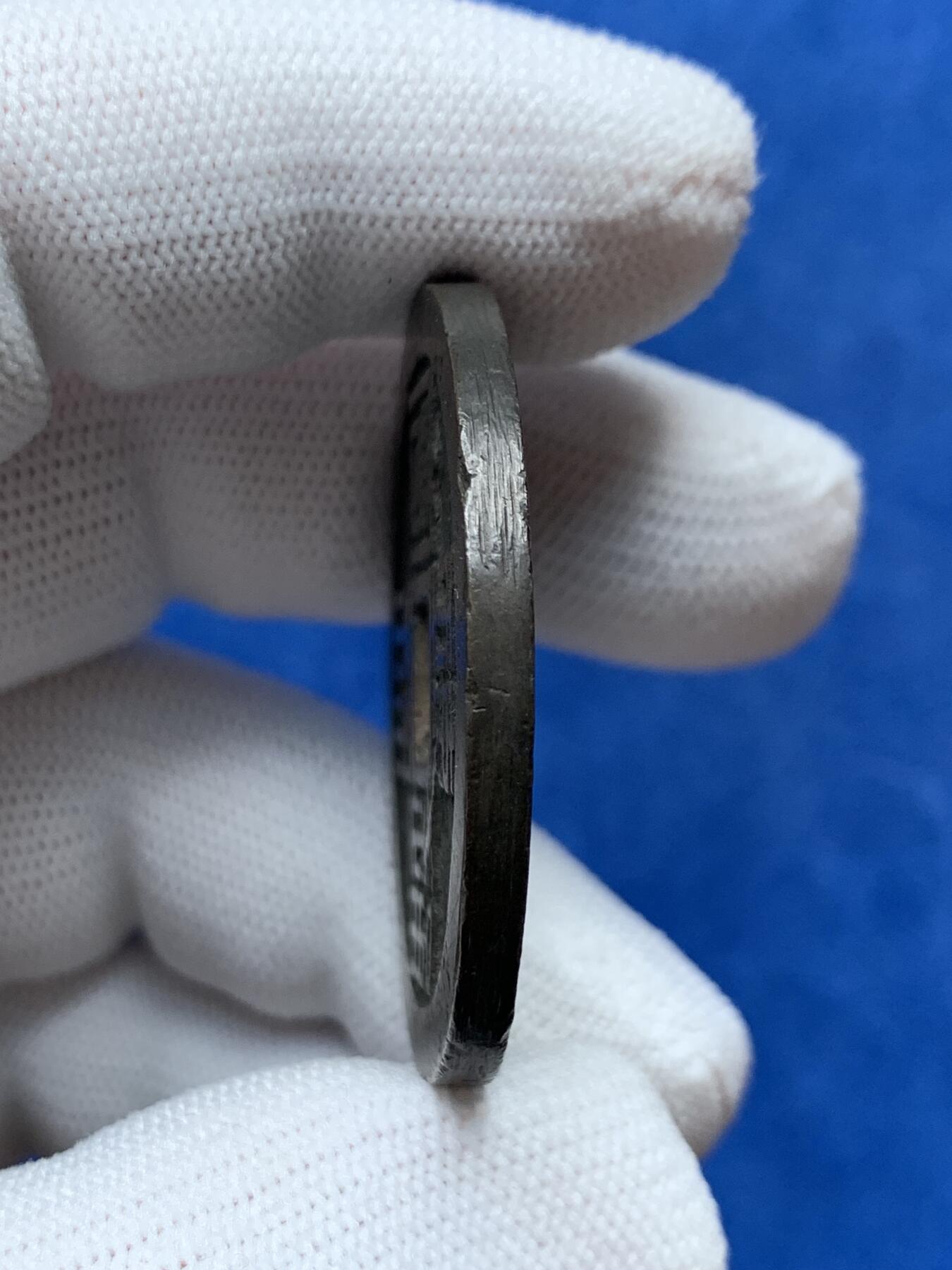 《竞宝斋》第280场- 周日，周一 ，周二3场连拍 （全场包邮） 琉球通宝背半朱大铜钱 厚实 42.4mm 31.5g 细节见图