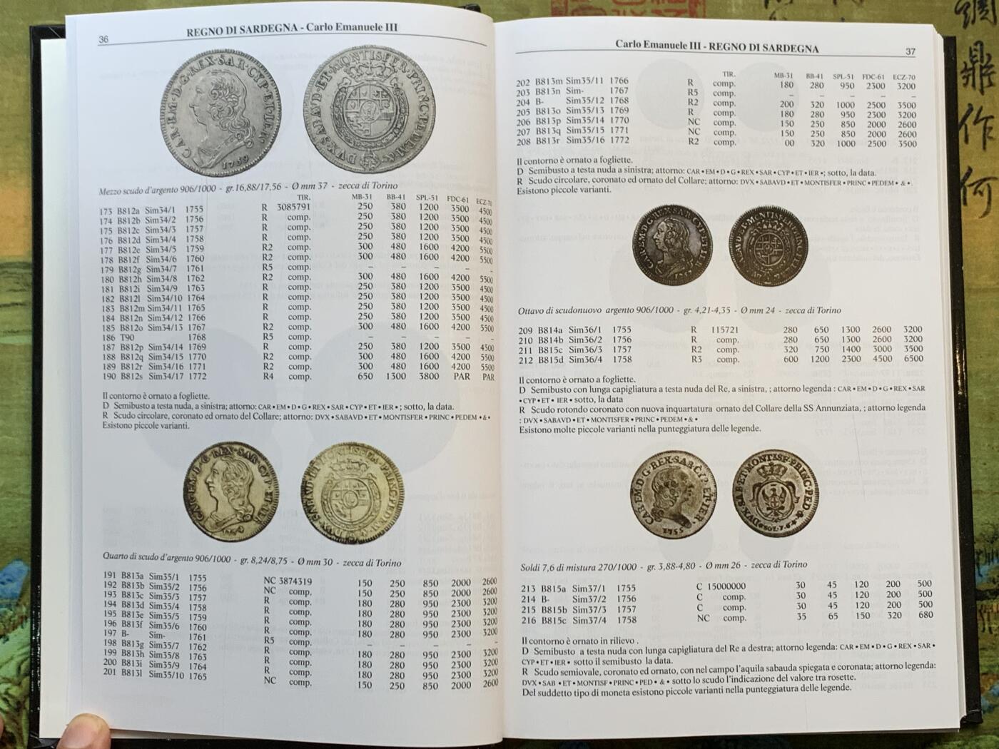 《竞宝斋》第280场- 周日，周一 ，周二3场连拍 （全场包邮） Montenegro意大利钱币目录最新2024版 全新的价格指南 将近700页的厚度 重1.2公斤 精装胶板印刷 玩意系必备目录