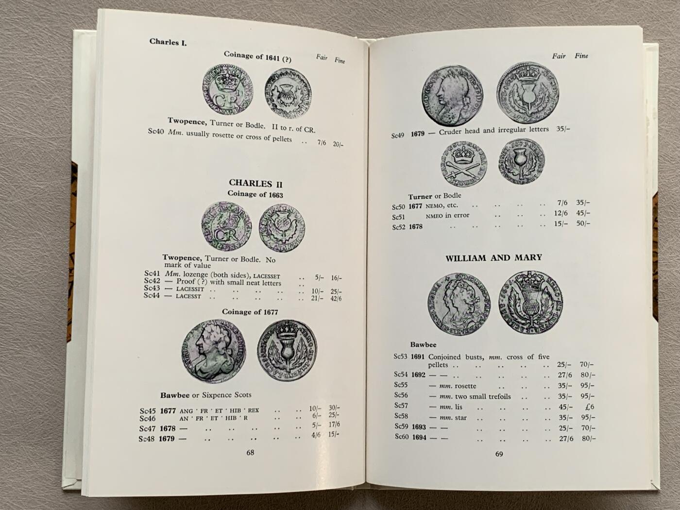 《竞宝斋》第280场- 周日，周一 ，周二3场连拍 （全场包邮） 英国铜币及其价值，SEABY出品，英国铜币权威目录，英系玩家不二之选