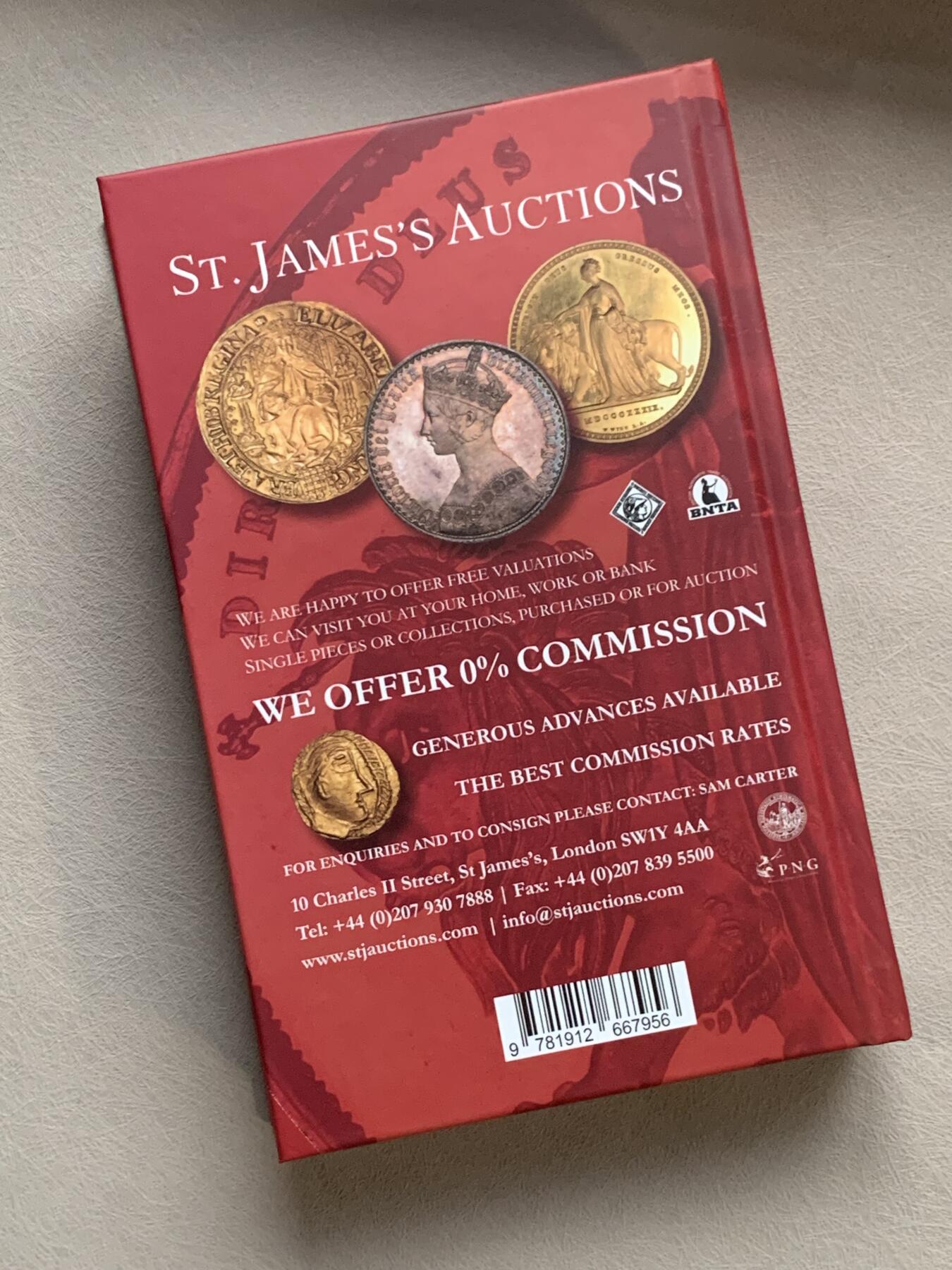 《竞宝斋》第280场- 周日，周一 ，周二3场连拍 （全场包邮） 斯宾克英国钱币标准目录2024版英系收藏必备目录 PCGS与NGC编号来源之- 精装版 厚达605页 重达1公斤