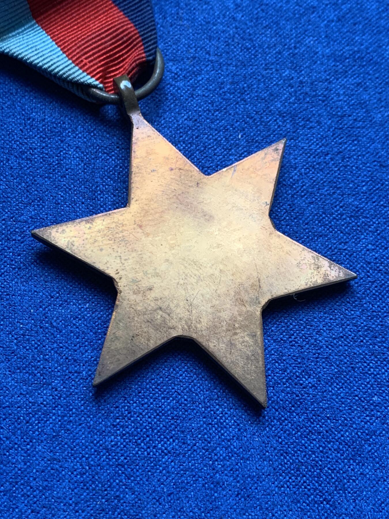 《竞宝斋》第280场- 周日，周一 ，周二3场连拍 （全场包邮） 英国1939-1945之星奖章