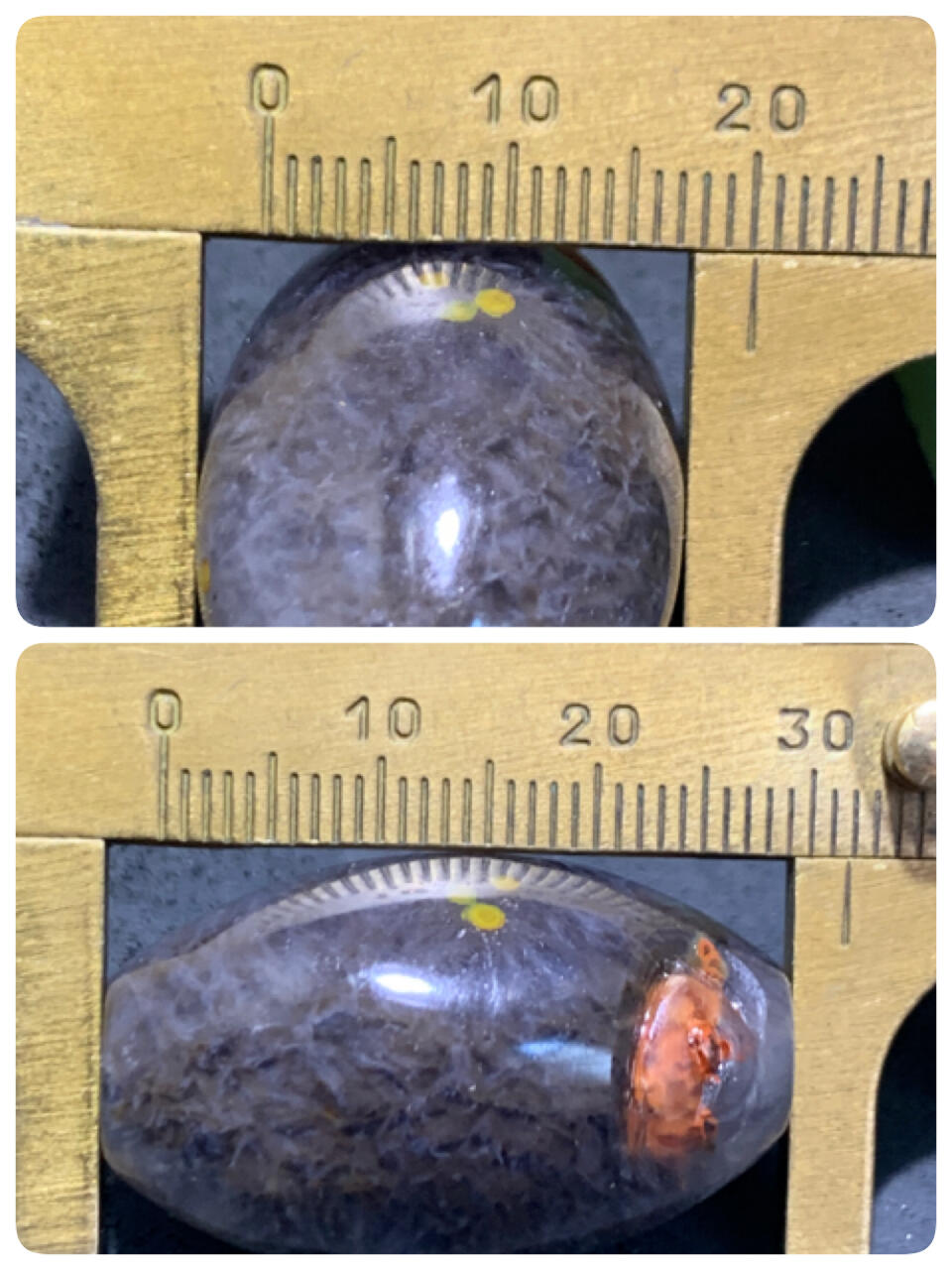 精美高润度冰飘黑糖心料战国红玛瑙手工俏色巧雕鲤鱼桶珠一个