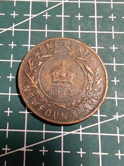 轻松集币无压力 - 1913年加拿大纽芬兰1分铜币