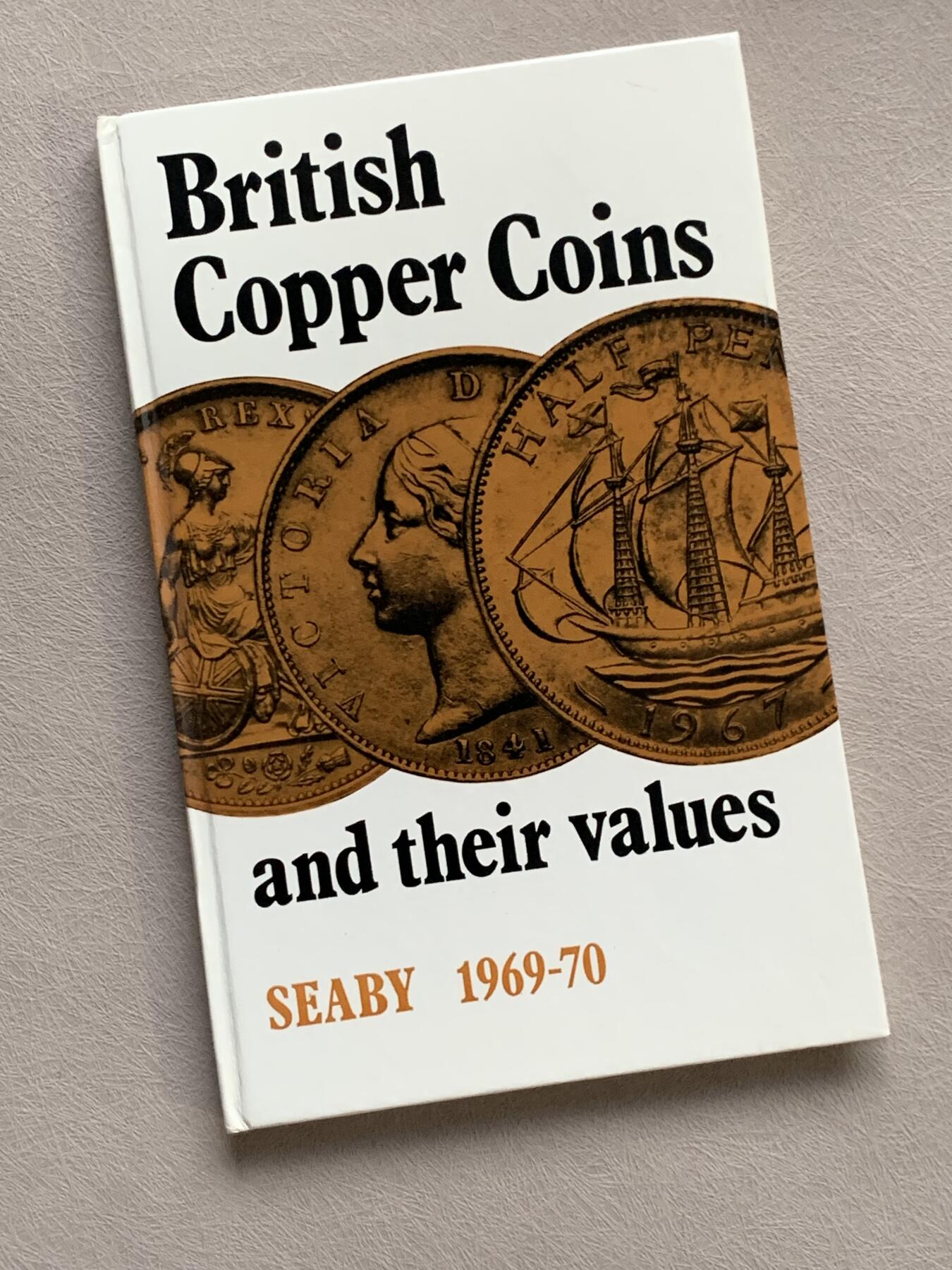 《竞宝斋》第280场- 周日，周一 ，周二3场连拍 （全场包邮） 英国铜币及其价值，SEABY出品，英国铜币权威目录，英系玩家不二之选