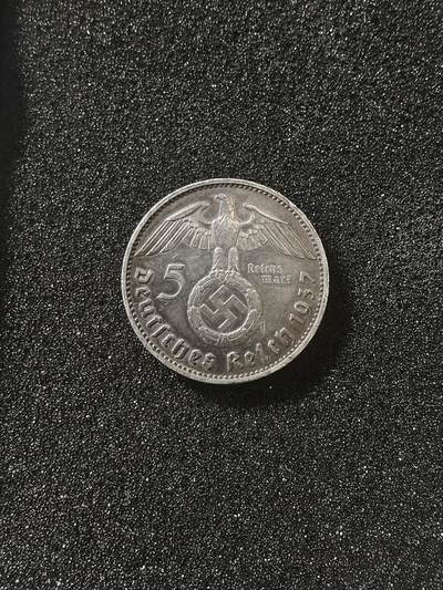 极泉♂第三场个人专场。 - 兴登堡5马克银币。