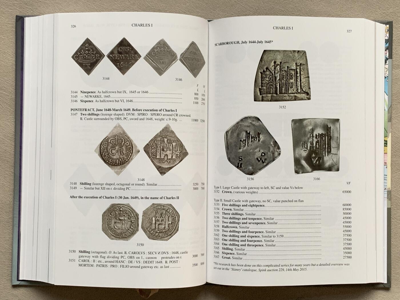 《竞宝斋》第280场- 周日，周一 ，周二3场连拍 （全场包邮） 2023版斯宾克英国钱币标准目录，评级公司的目录编号来源之一，收录从公元前150年-1971年间的英国钱币