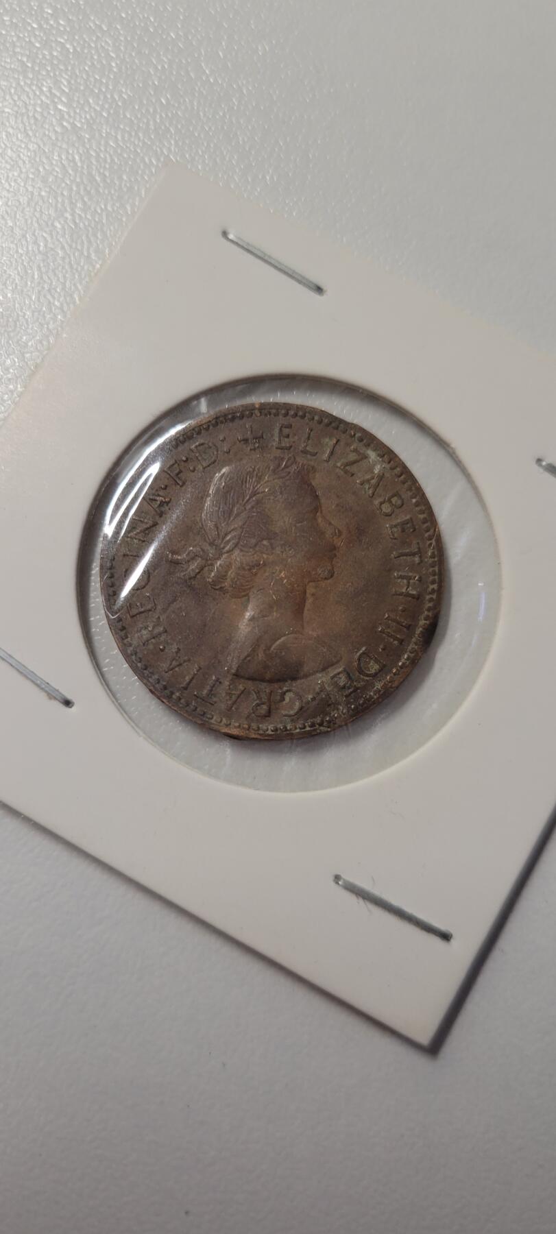 2024第九期 英国1963年½便士