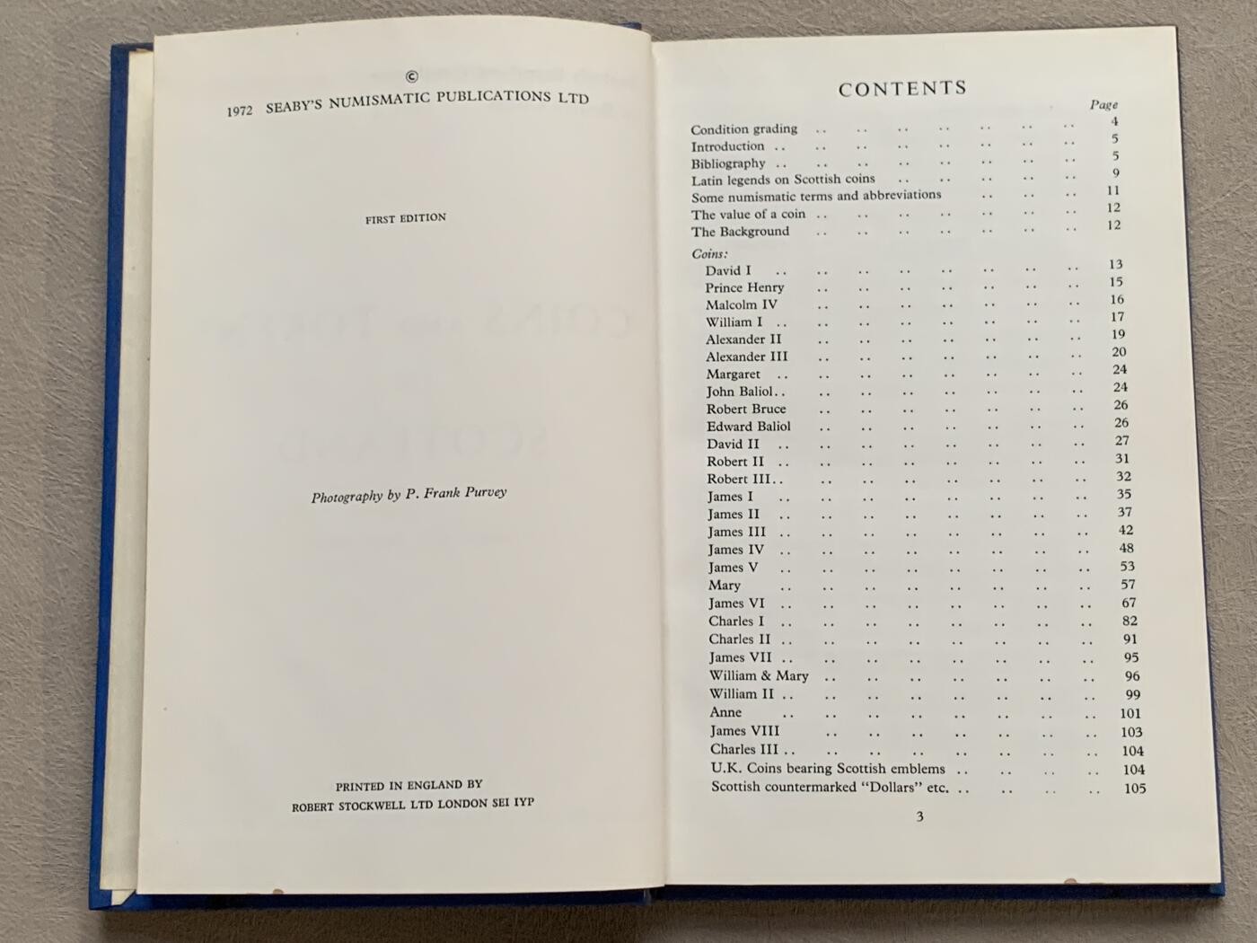 《竞宝斋》第280场- 周日，周一 ，周二3场连拍 （全场包邮） 2本一组 爱尔兰&苏格兰钱币目录，SEABY出品权威目录，国内爱尔兰&苏格兰专业目录罕见，英系玩家必备