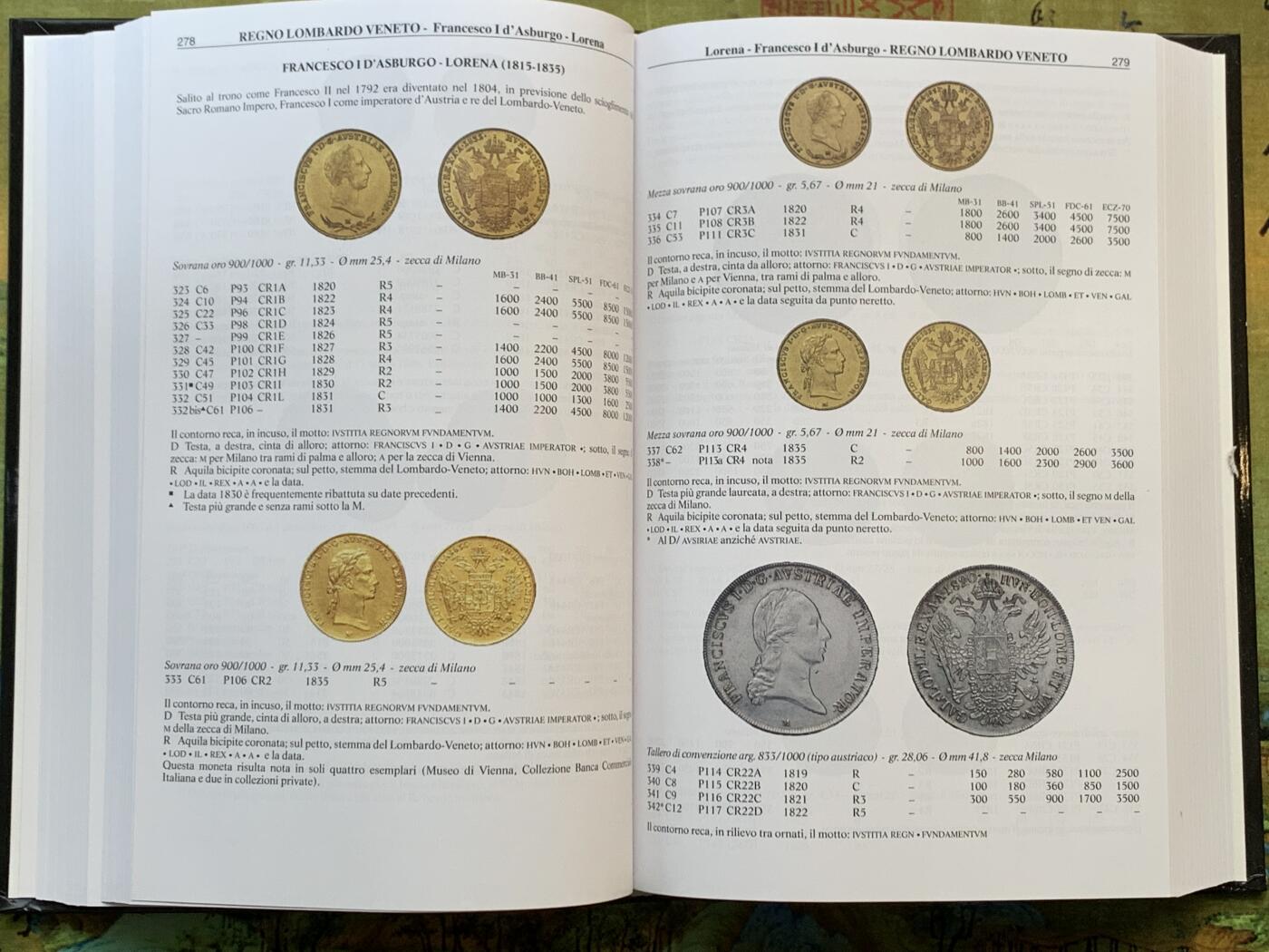 《竞宝斋》第280场- 周日，周一 ，周二3场连拍 （全场包邮） Montenegro意大利钱币目录最新2024版 全新的价格指南 将近700页的厚度 重1.2公斤 精装胶板印刷 玩意系必备目录