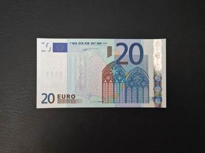 欧盟纸币Euro 2002版 一签芬兰20欧元（稀有）无47 全新UNC - 欧盟纸币Euro 2002版 一签芬兰20欧元（稀有）无47 全新UNC