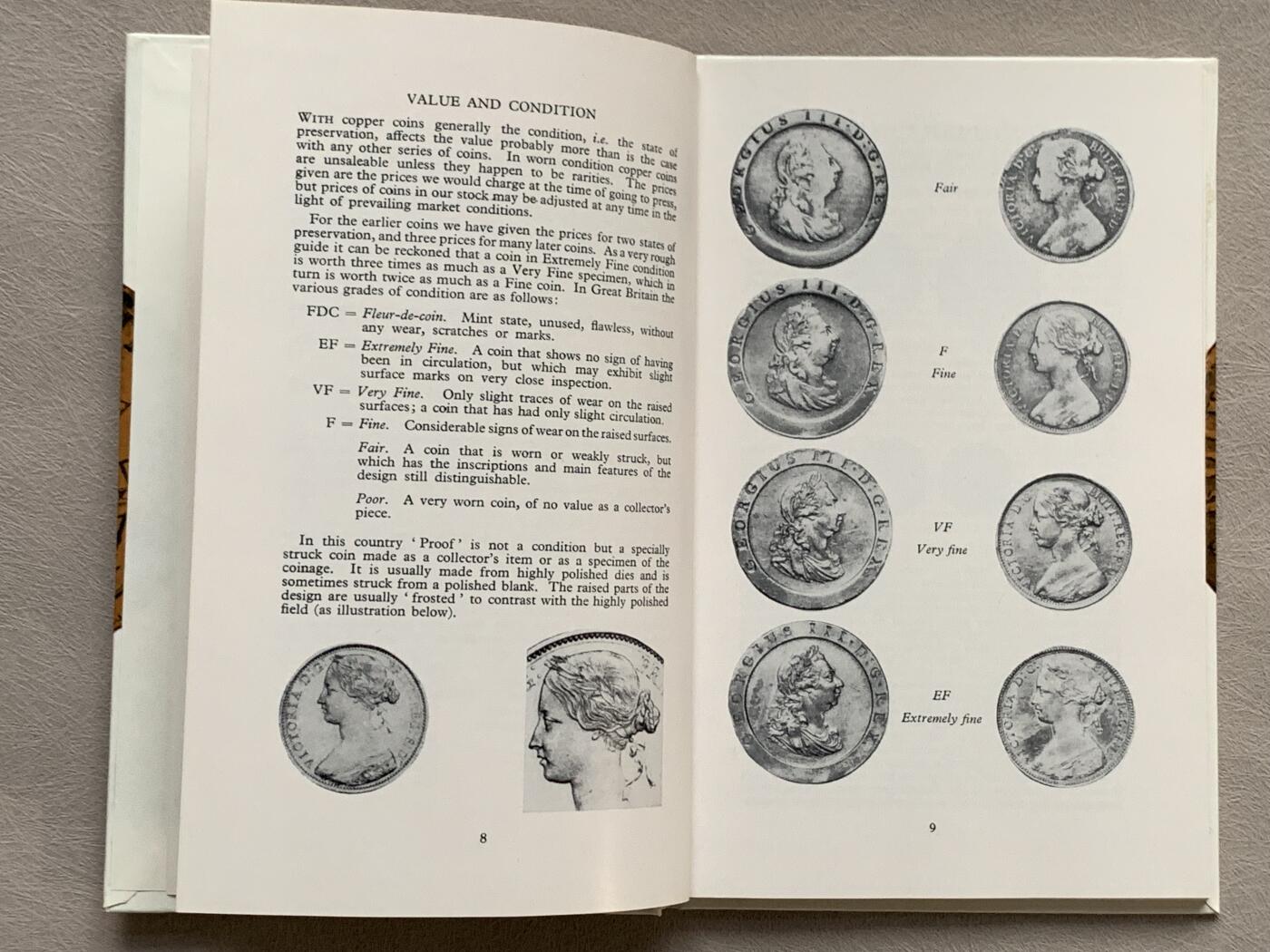 《竞宝斋》第280场- 周日，周一 ，周二3场连拍 （全场包邮） 英国铜币及其价值，SEABY出品，英国铜币权威目录，英系玩家不二之选