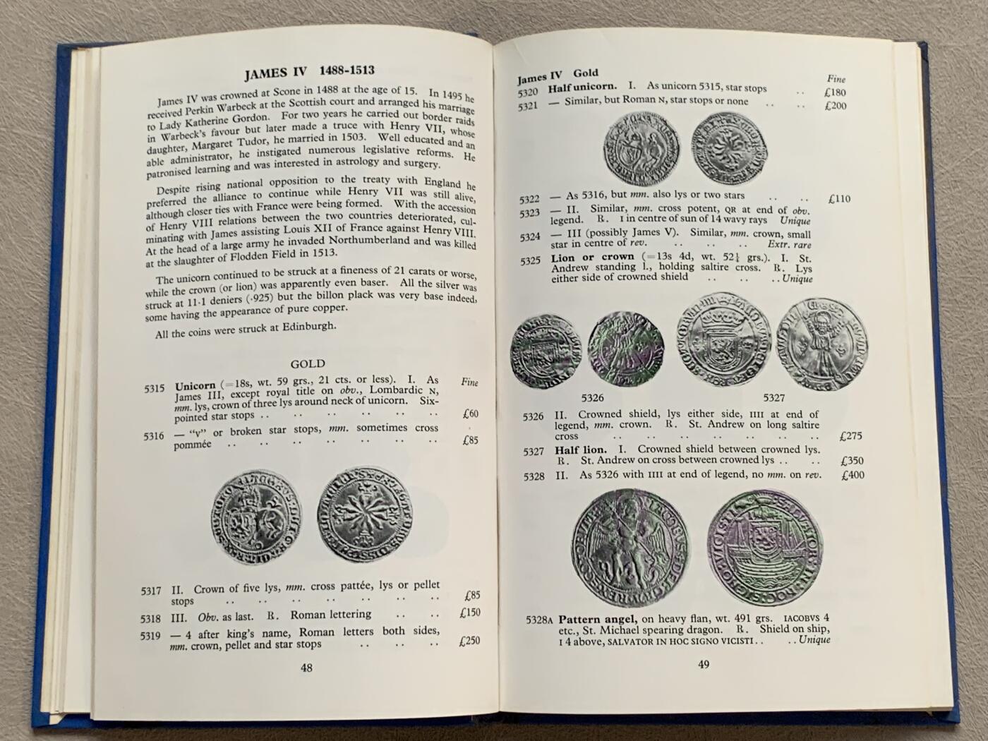 《竞宝斋》第280场- 周日，周一 ，周二3场连拍 （全场包邮） 2本一组 爱尔兰&苏格兰钱币目录，SEABY出品权威目录，国内爱尔兰&苏格兰专业目录罕见，英系玩家必备