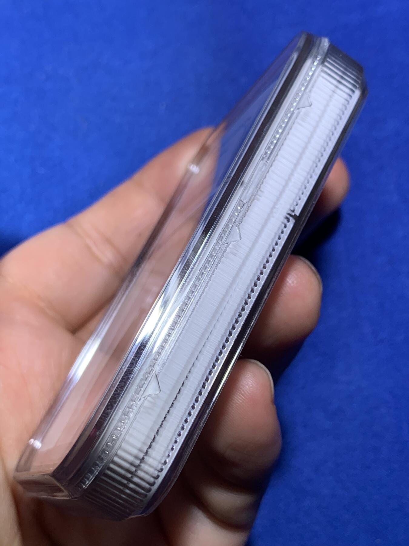 《竞宝斋》第280场- 周日，周一 ，周二3场连拍 （全场包邮） NGC MS69 MATTE 法国最后的法郎纪念银币 关门币 非常少见的波浪形银币 荣获克劳斯年度最佳硬币 最佳创意币两项大奖 发行量49838