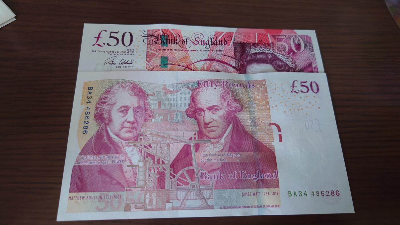 【六点40刚有新增30项】精选微拍第114期暨2024年第25期  新品到货 英国F序列50镑 全新绝品 签名如图尾号286