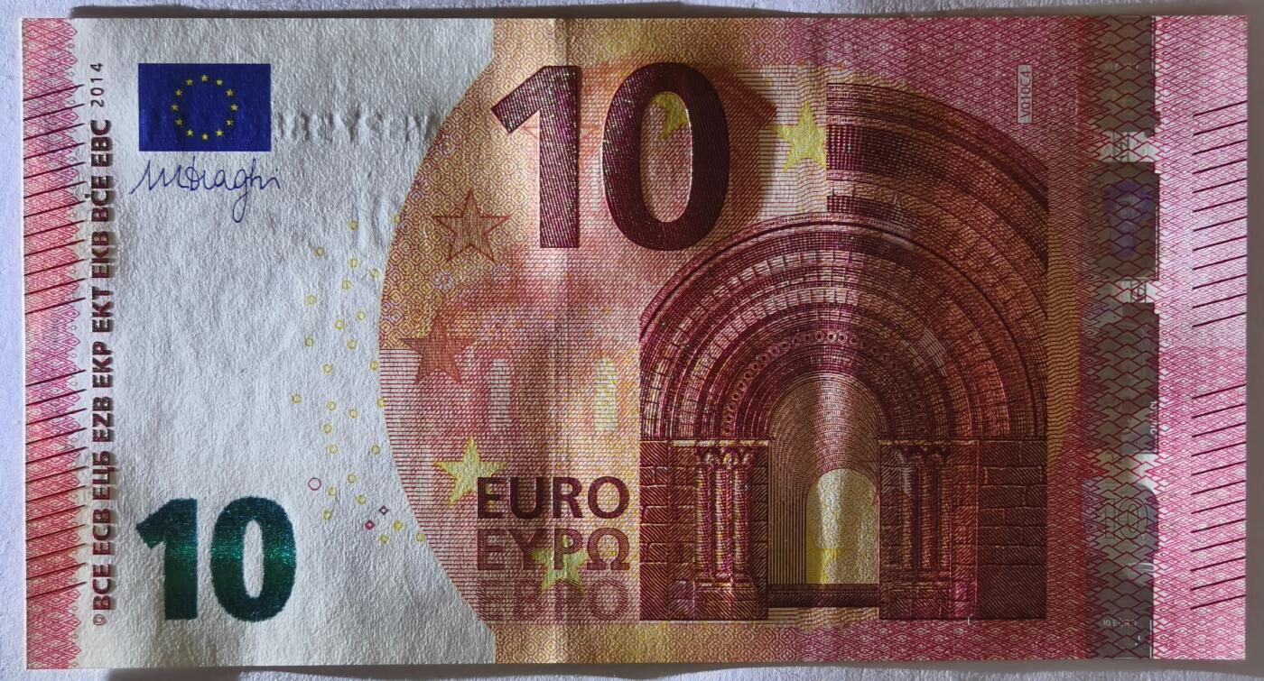 紫瑗钱币——第381期拍卖——纸币场 欧元 西班牙 2014年 圣天使桥 10欧元 UNC