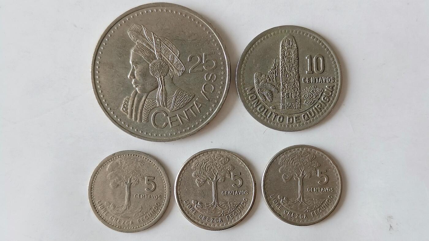 第一海外回流一元起拍收藏 散币专场 第97期 危地马拉🇬🇹