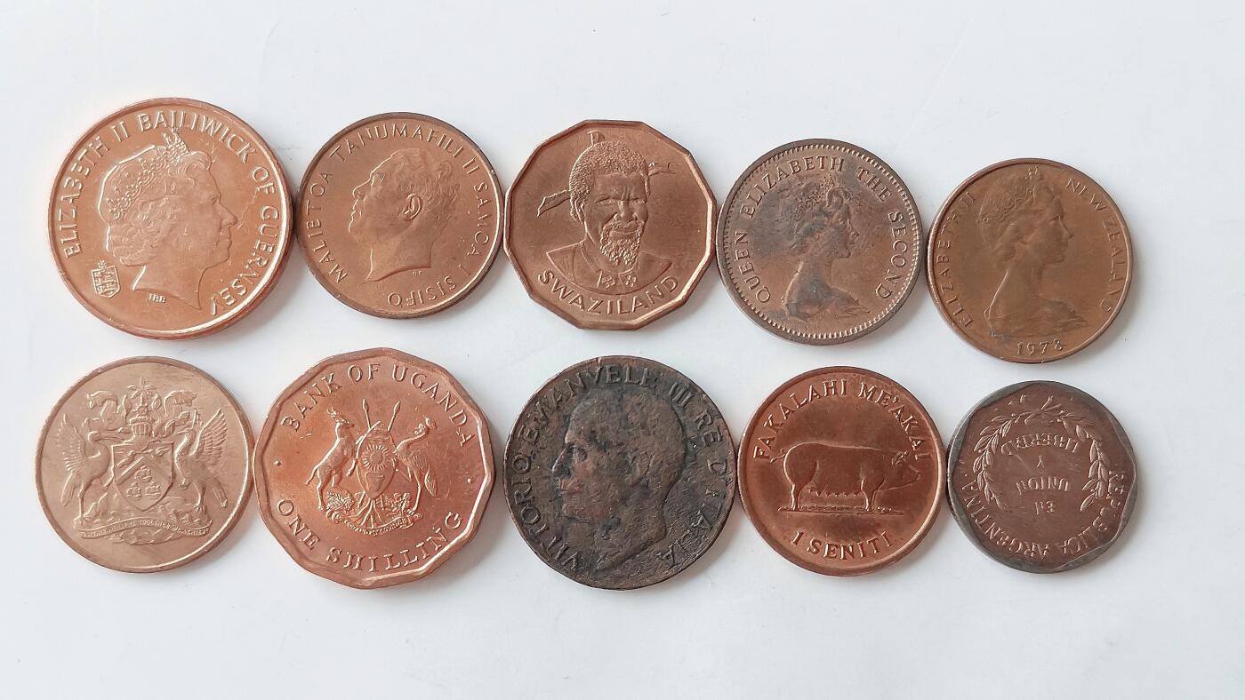 第一海外回流一元起拍收藏 散币专场 第97期 散币一组 10枚