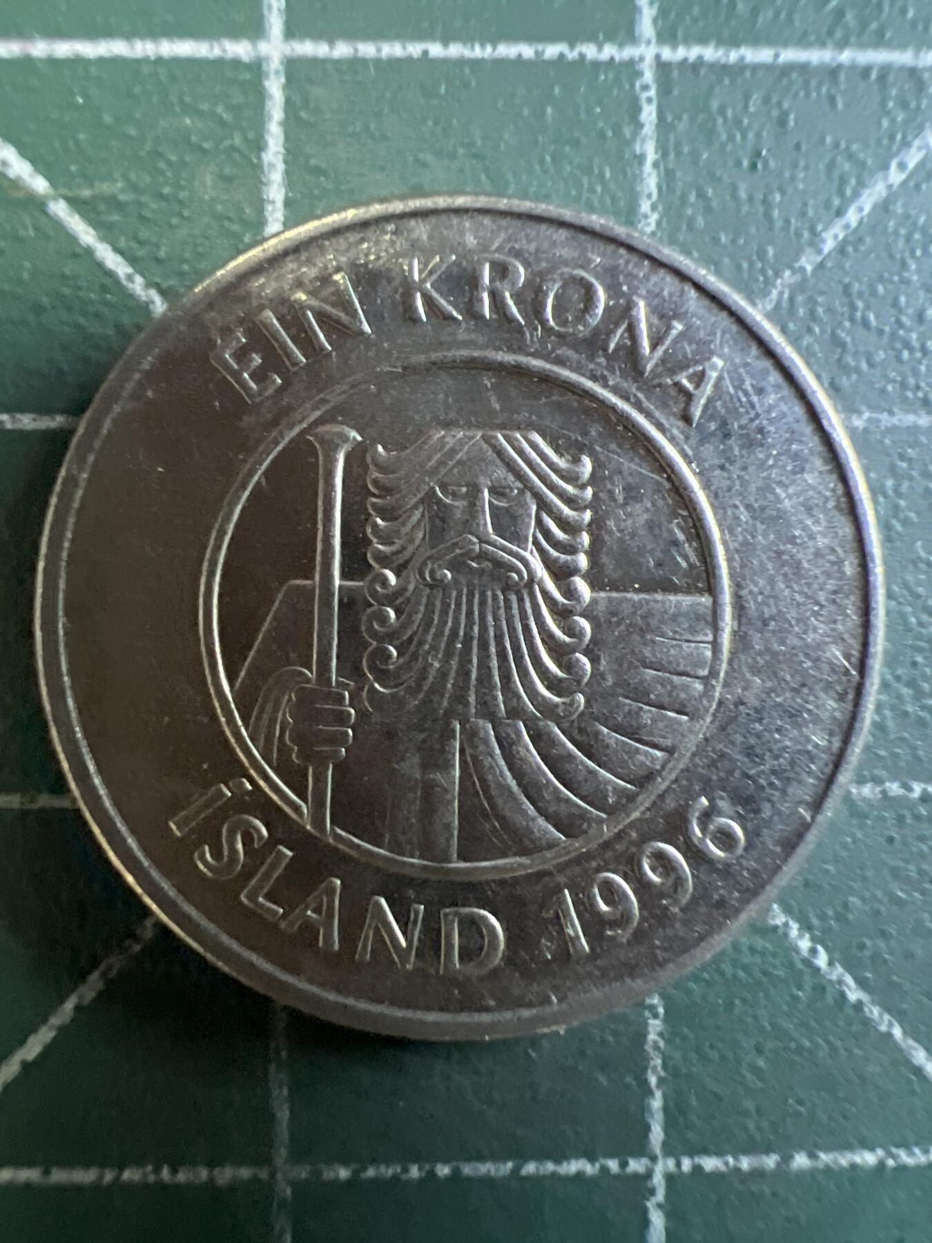 第632期 硬币专场 （无押金，捡漏，全场50包邮，偏远地区除外，接收代拍业务，本店十天发一次货） 冰岛一克朗