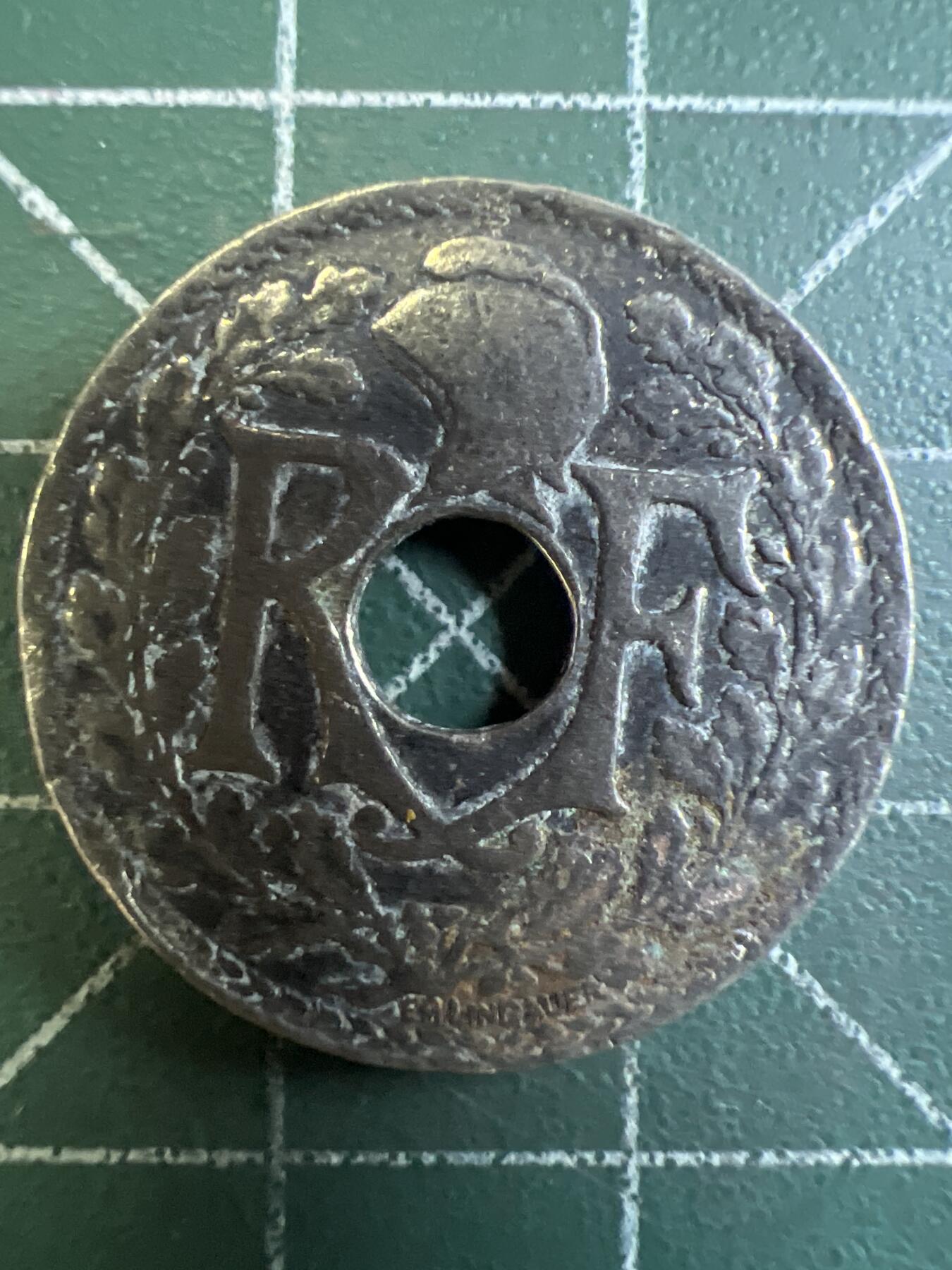 第632期 硬币专场 （无押金，捡漏，全场50包邮，偏远地区除外，接收代拍业务，本店十天发一次货） 法国25分