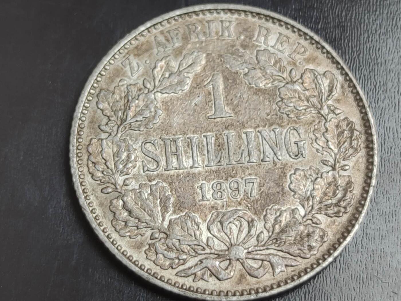 燕姐换藏第82拍 英属南非1897年1先令银币