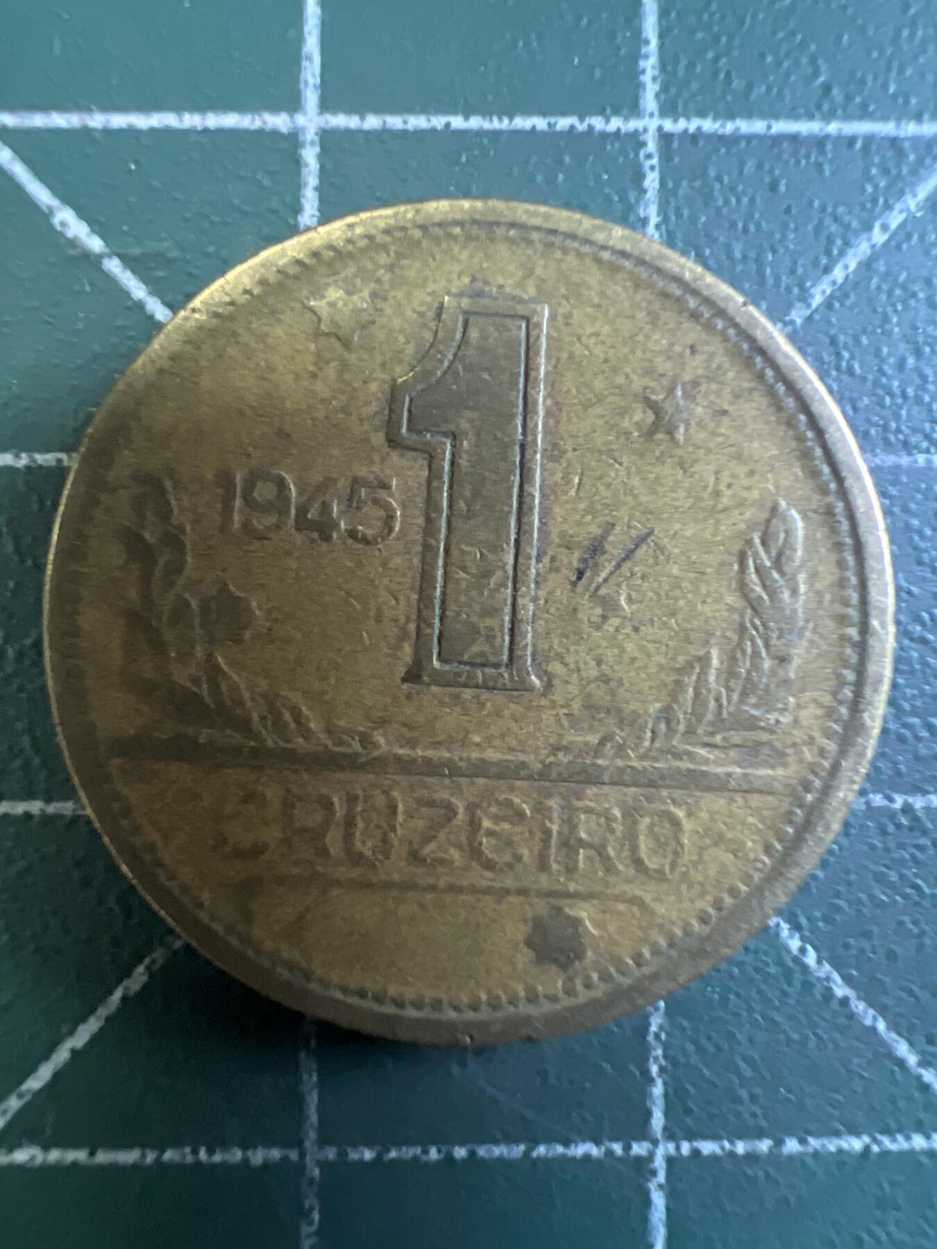 第668期 硬币专场 （无押金，捡漏，全场50包邮，偏远地区除外，接收代拍业务，本店十天发一次货） 巴西1克鲁塞罗