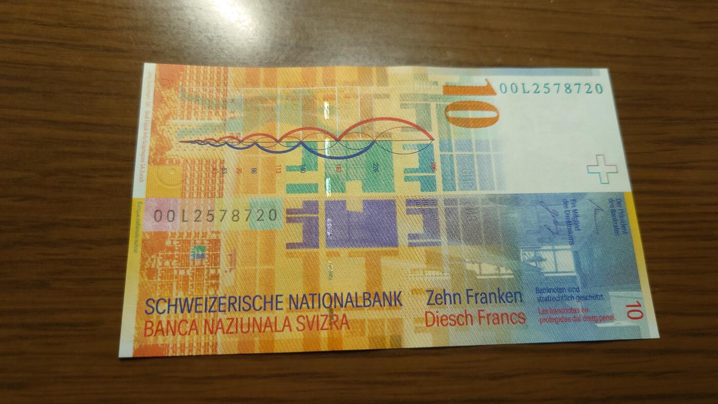 【六点40刚有新增30项】精选微拍第114期暨2024年第25期  新品到货 2000年瑞士10法郎 全新绝品无4尾号8720