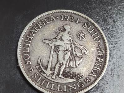 燕姐换藏第82拍 英属南非1935年1先令银币