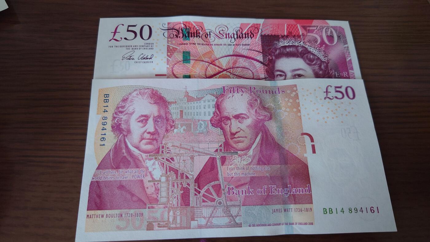【六点40刚有新增30项】精选微拍第114期暨2024年第25期  新品到货 英国F序列50镑 全新绝品 签名如图尾号161