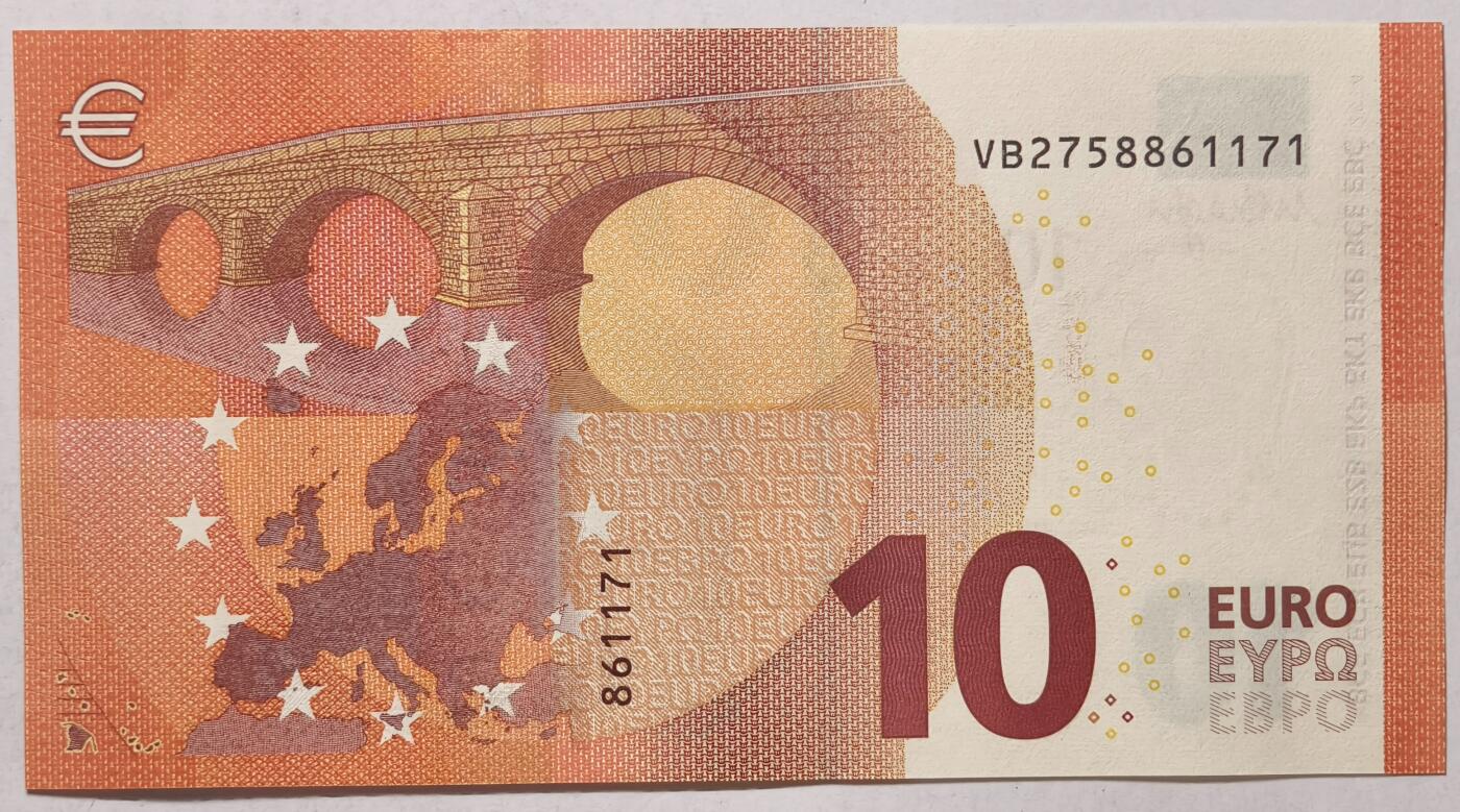 紫瑗钱币——第381期拍卖——纸币场 欧元 西班牙 2014年 圣天使桥 10欧元 UNC