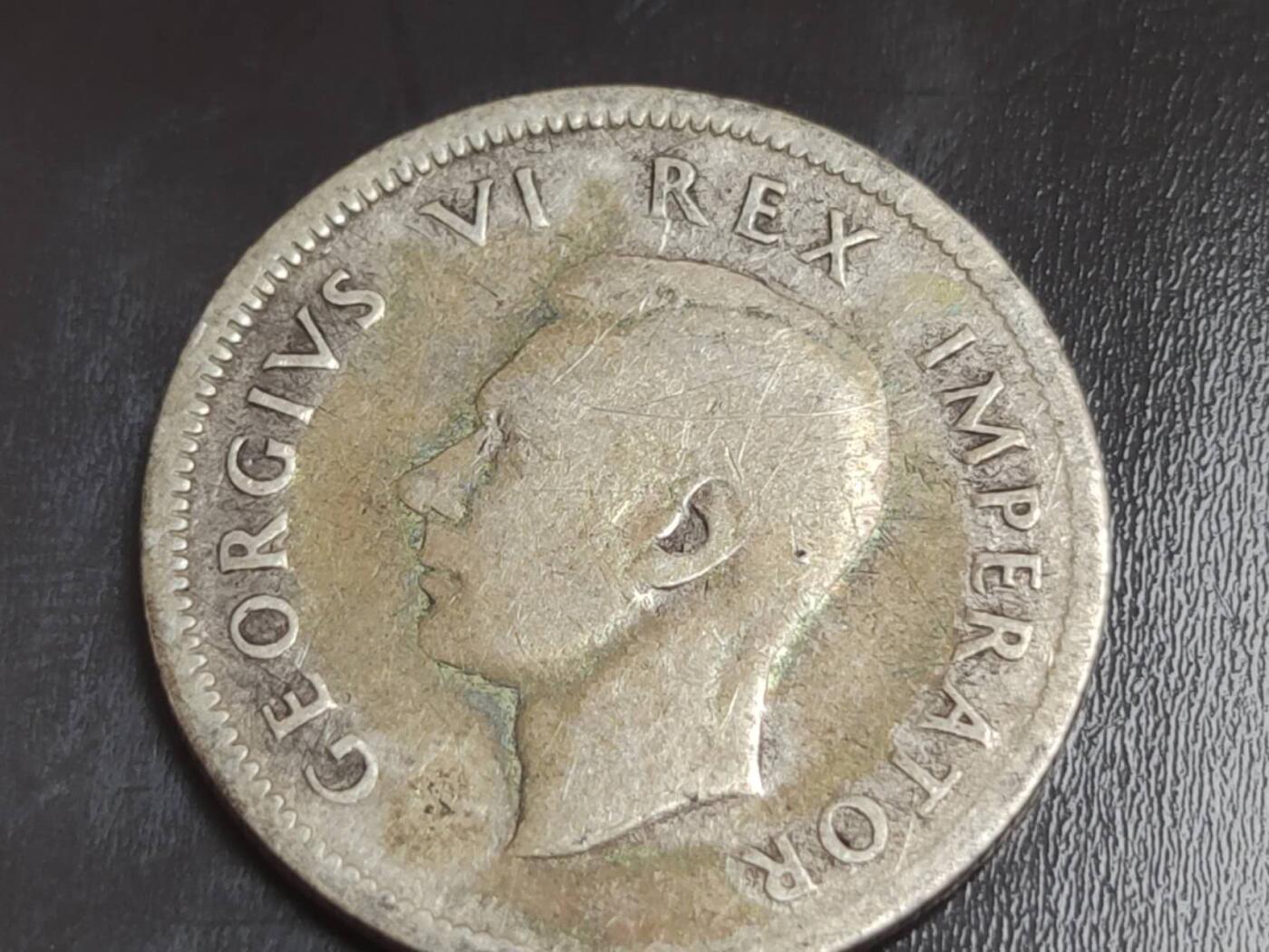 燕姐换藏第82拍 英属南非1938年1先令银币